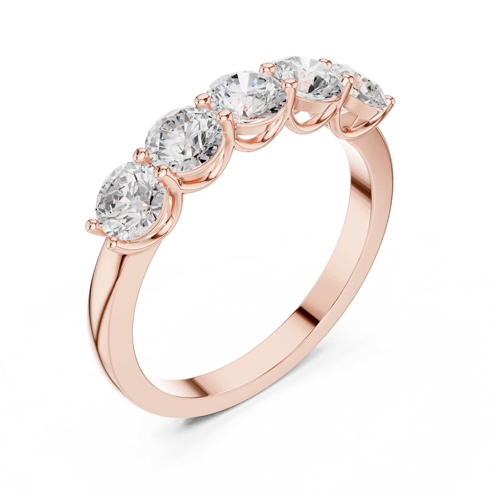 1.50 Ct. Shared Prong Diamond Wedding Band (DDLR-1120) 9