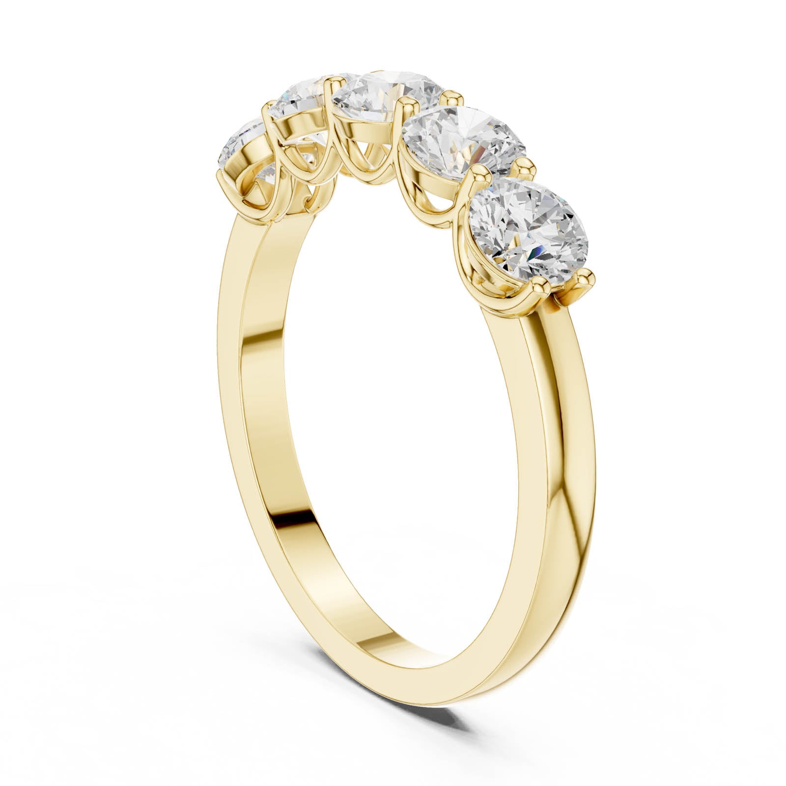 1.50 Ct. Shared Prong Diamond Wedding Band (DDLR-1120) 12
