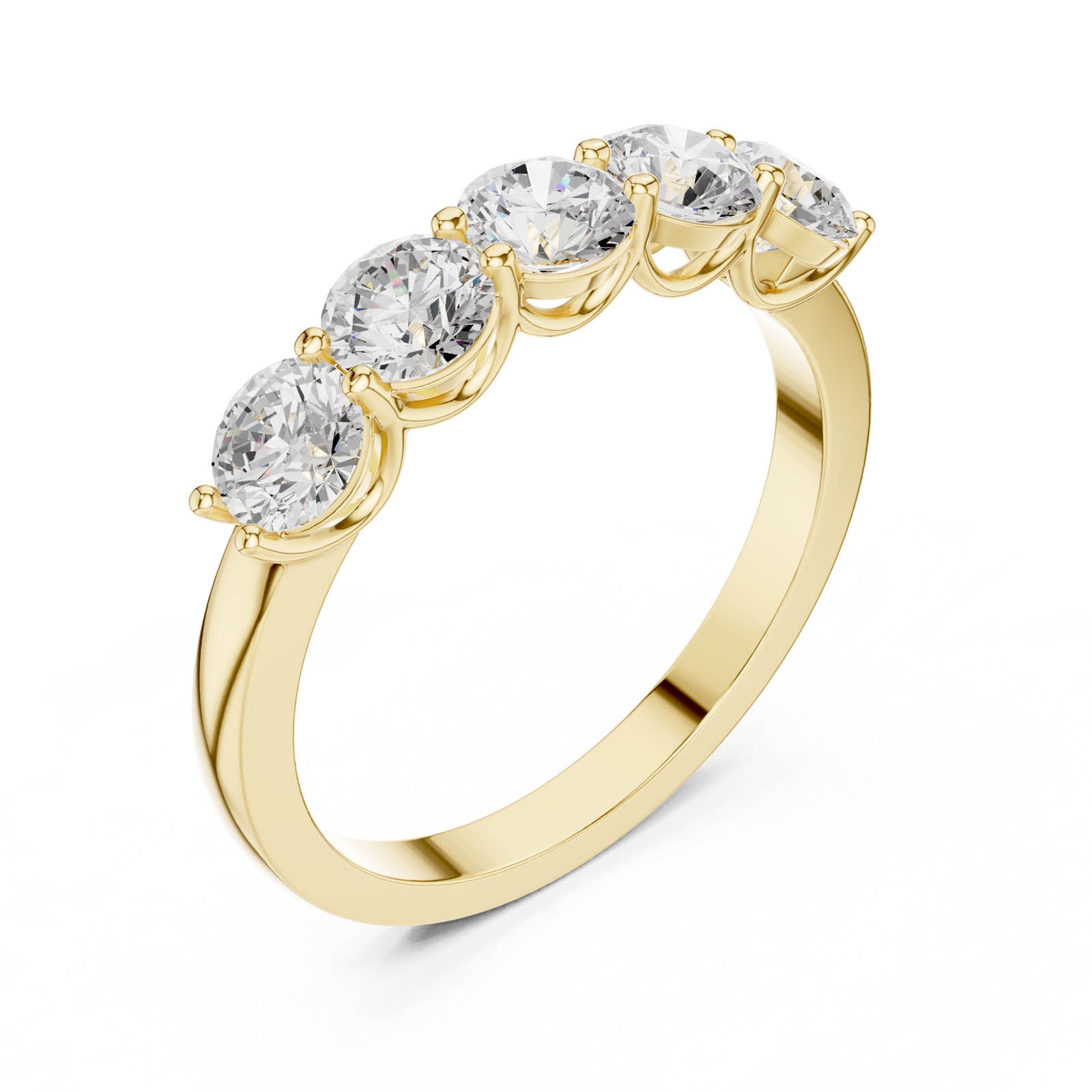 1.50 Ct. Shared Prong Diamond Wedding Band (DDLR-1120)