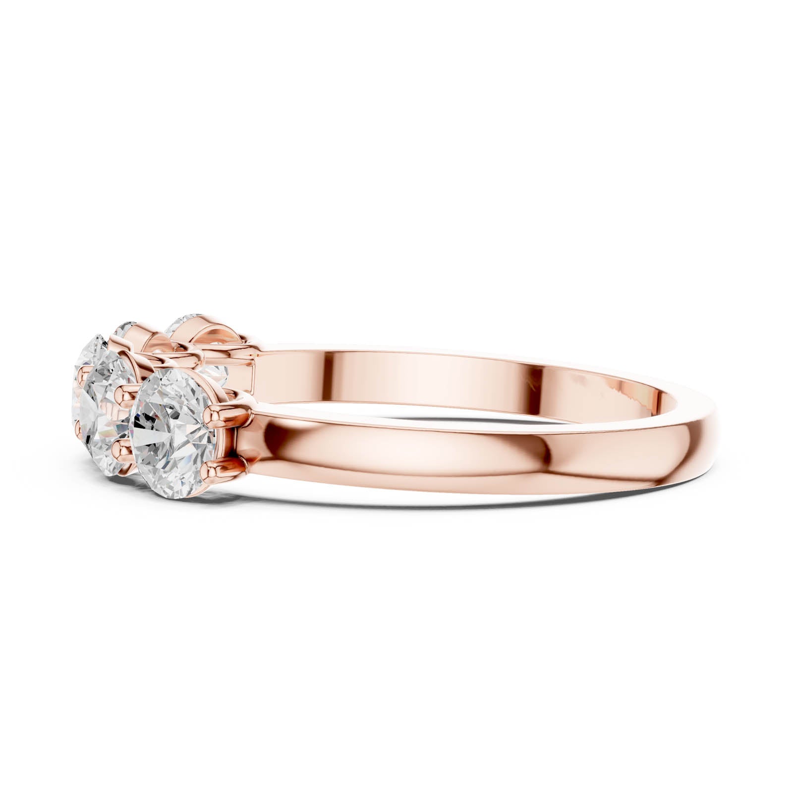 1.50 Ct. Shared Prong Diamond Wedding Band (DDLR-1120) 3
