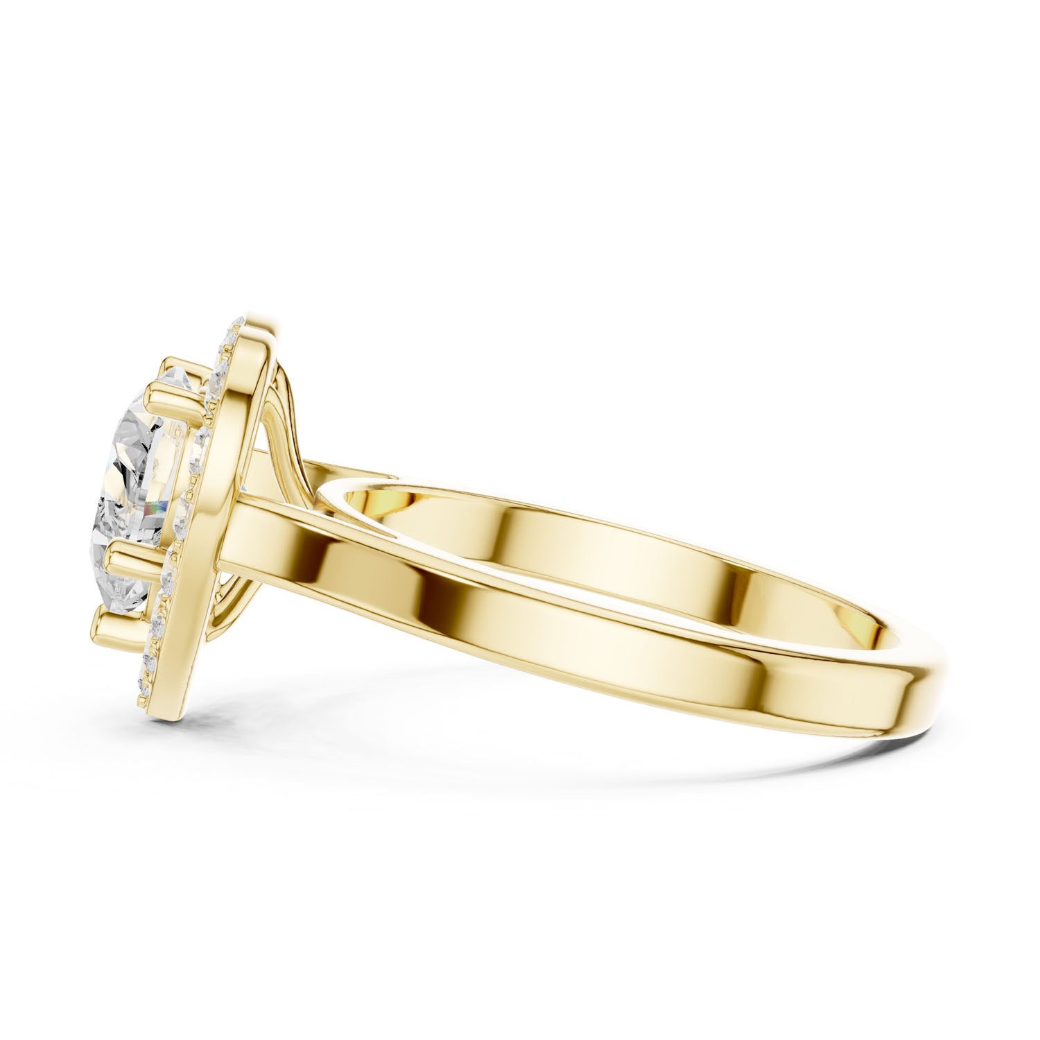 1.82 Ct. Heart Shape Diamond Halo Ring (DDLR-360) 5