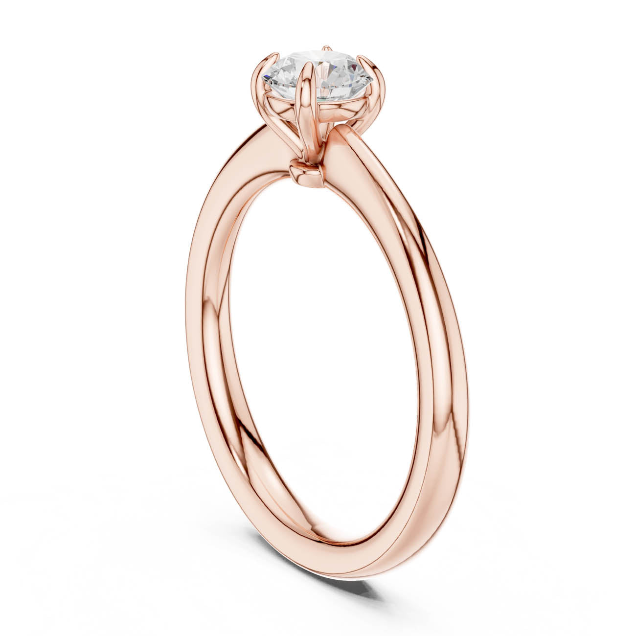 .61 Ct. Round Brilliant Diamond Solitaire Ring (DDLR-538) 11