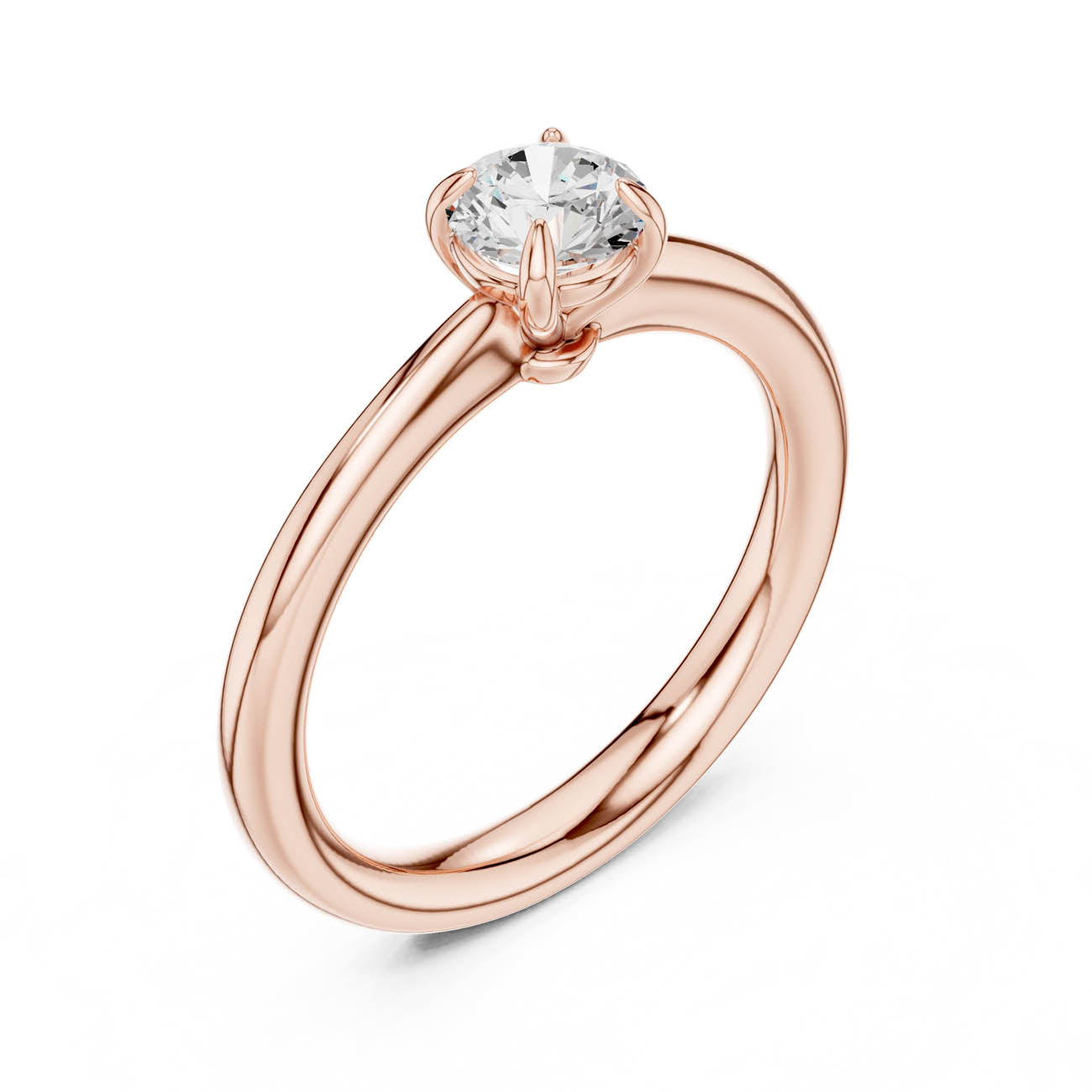 .61 Ct. Round Brilliant Diamond Solitaire Ring (DDLR-538) 9