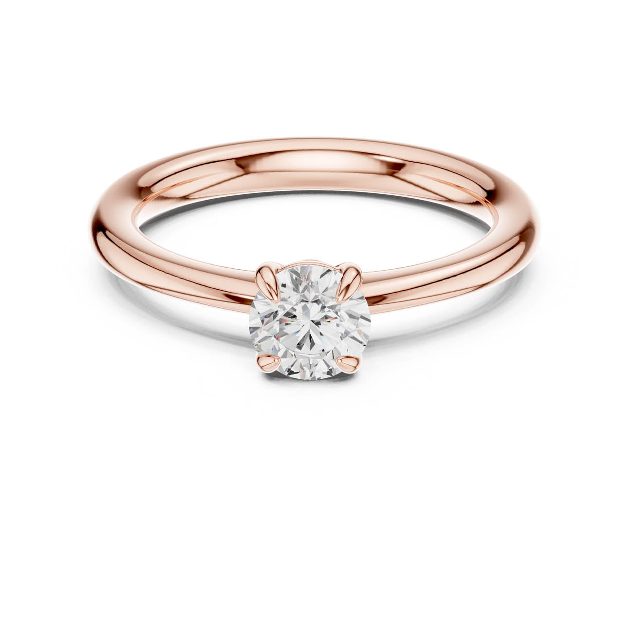 .61 Ct. Round Brilliant Diamond Solitaire Ring (DDLR-538) 10