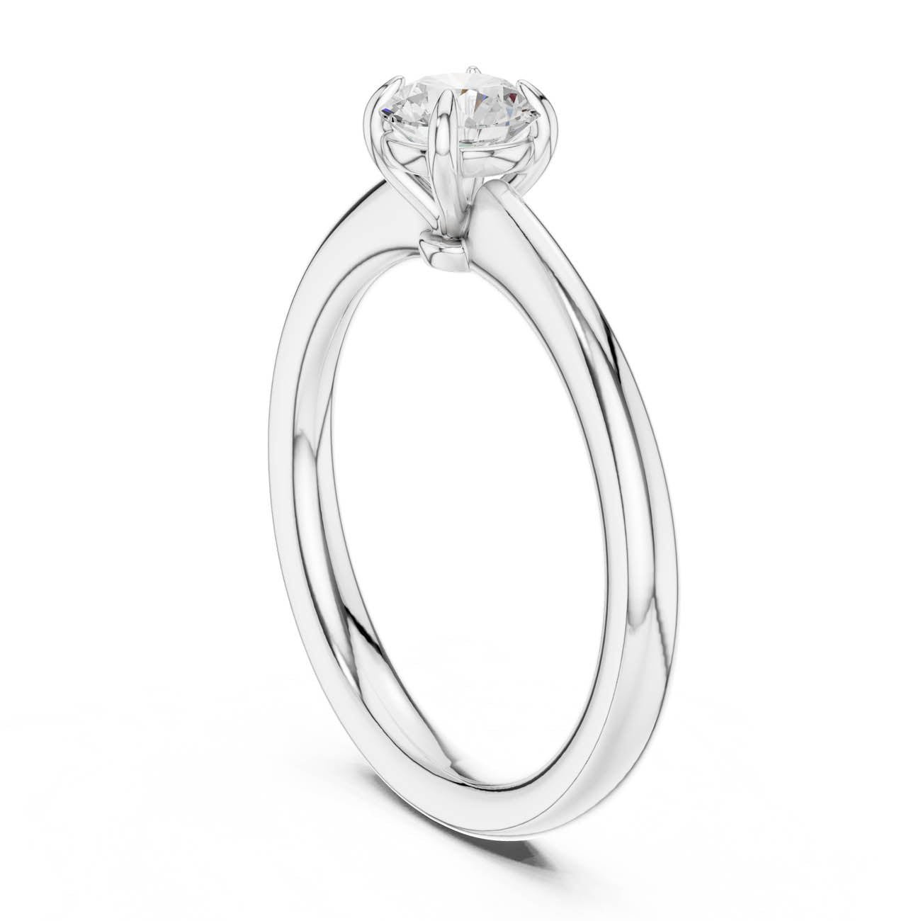 .61 Ct. Round Brilliant Diamond Solitaire Ring (DDLR-538) 6