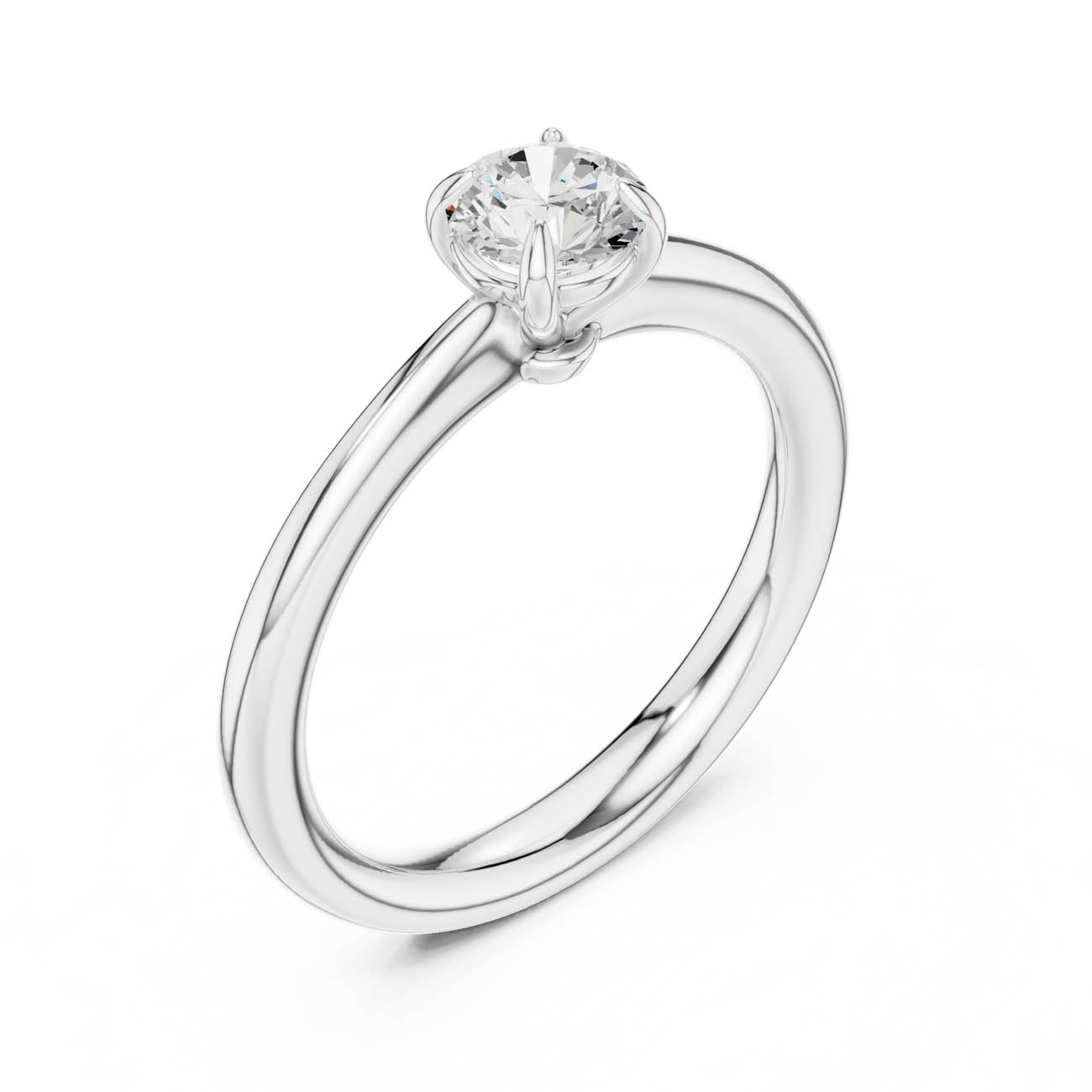 .61 Ct. Round Brilliant Diamond Solitaire Ring (DDLR-538) 7