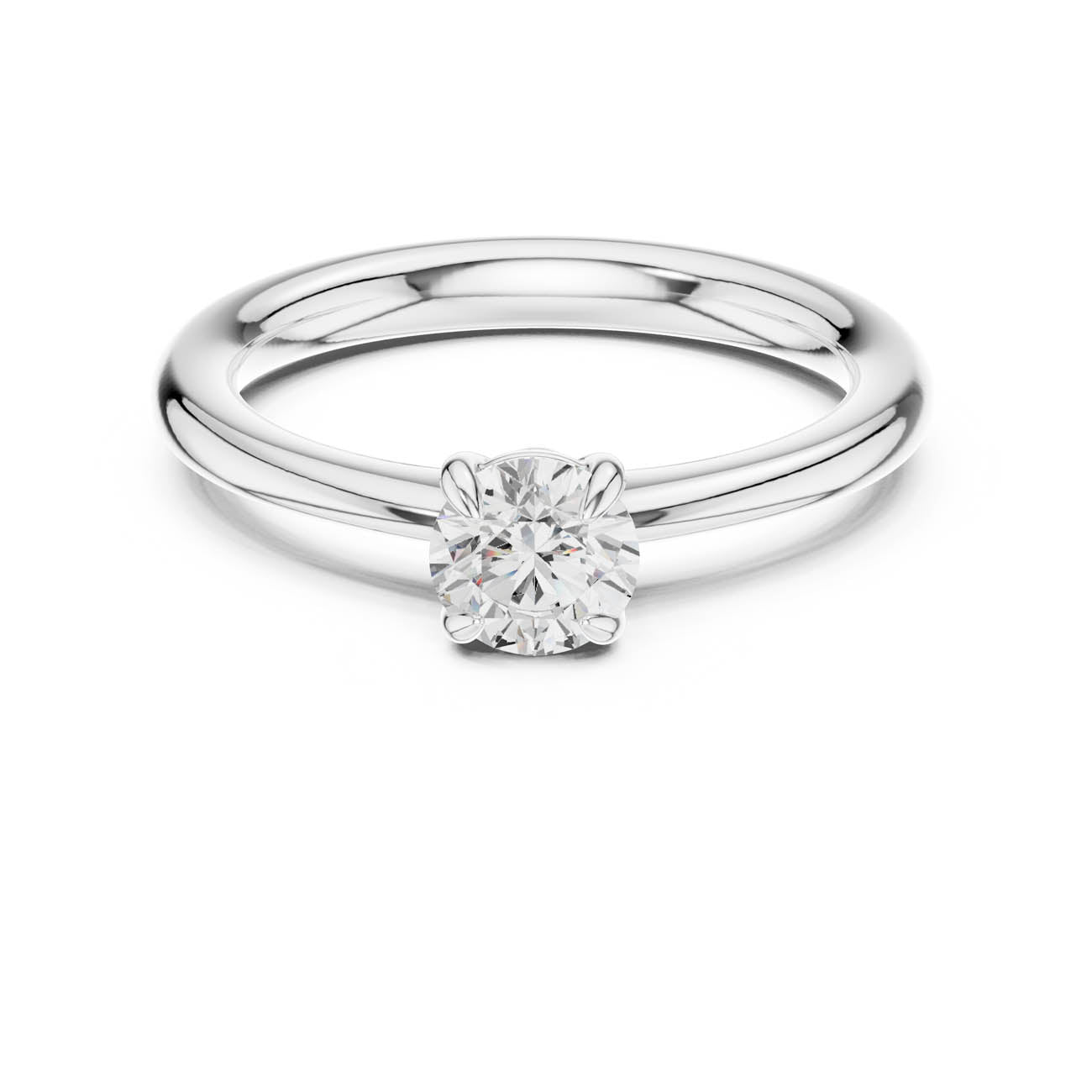 .61 Ct. Round Brilliant Diamond Solitaire Ring (DDLR-538) 5