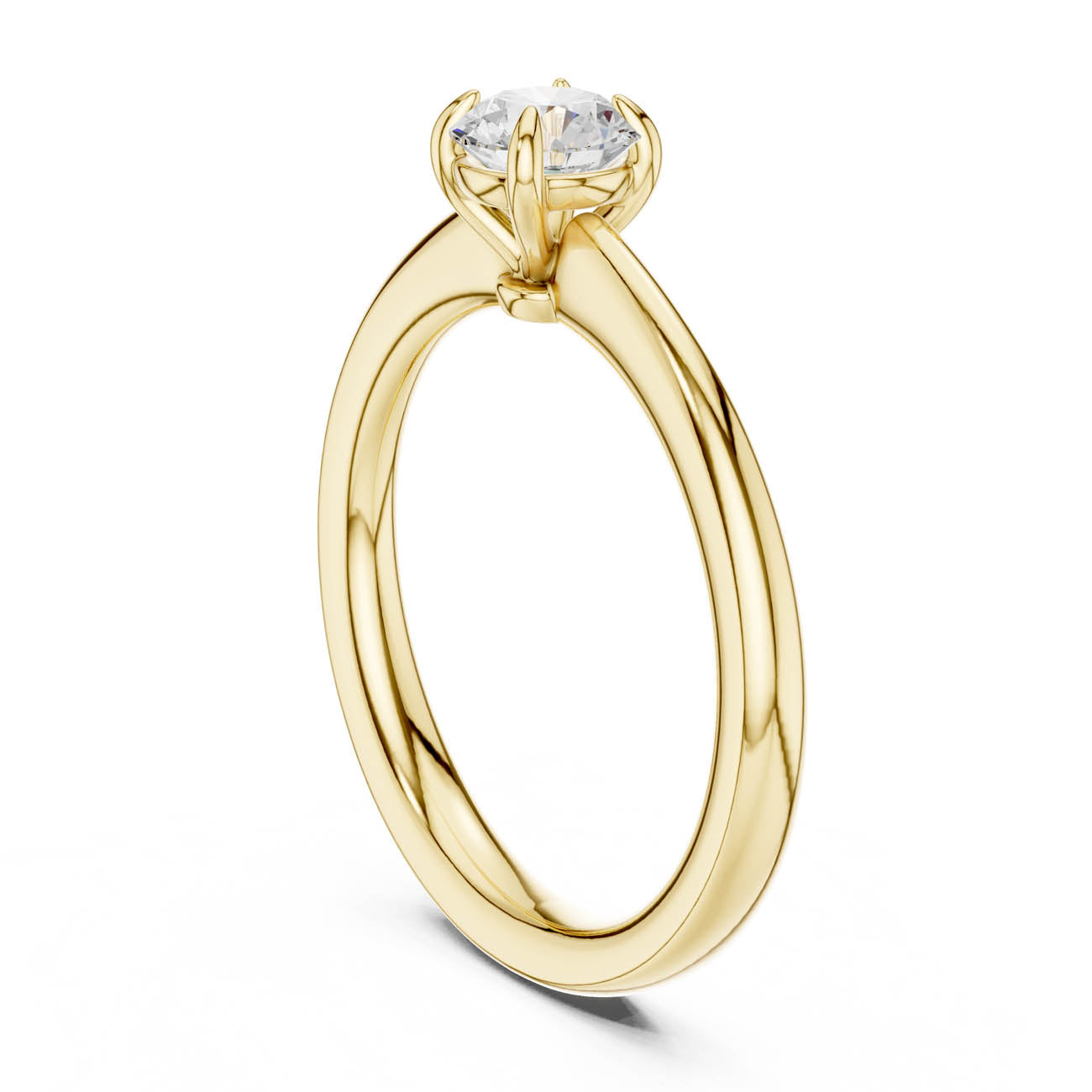 .61 Ct. Round Brilliant Diamond Solitaire Ring (DDLR-538) 3
