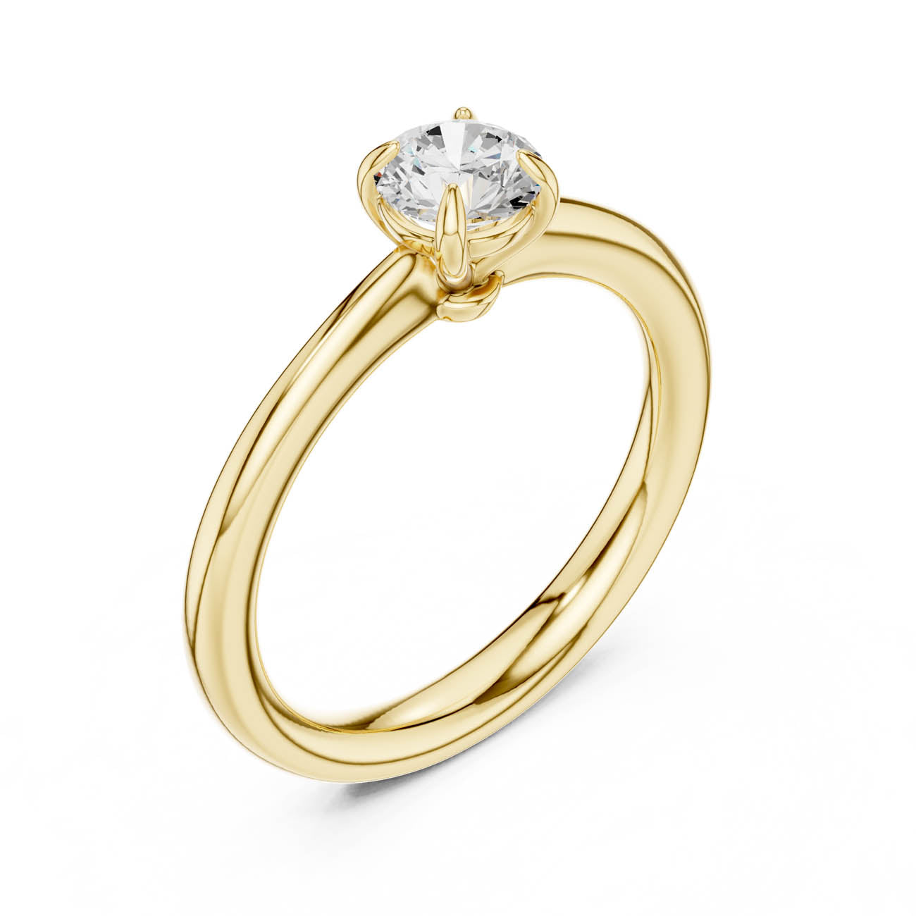 .61 Ct. Round Brilliant Diamond Solitaire Ring (DDLR-538)