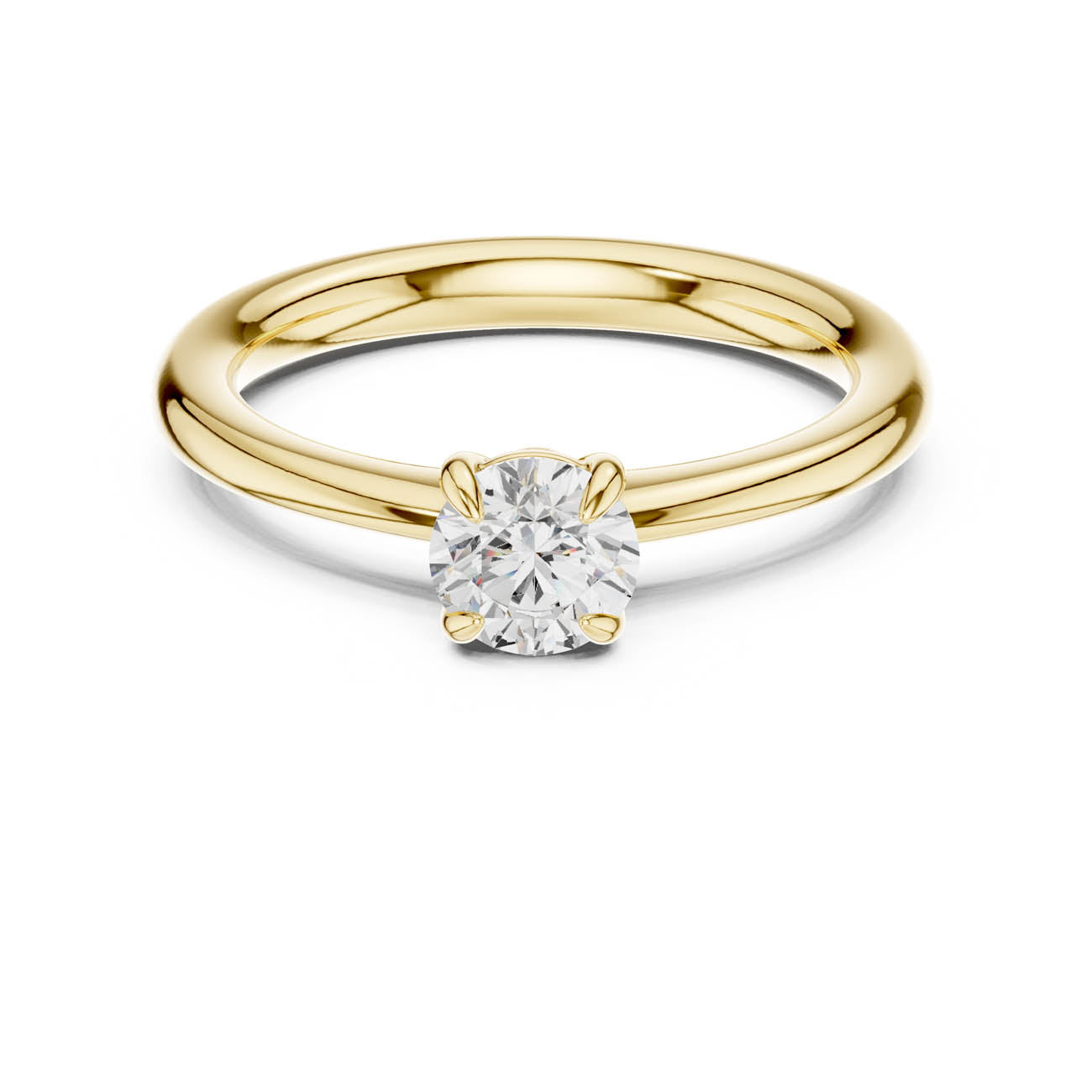 .61 Ct. Round Brilliant Diamond Solitaire Ring (DDLR-538)
