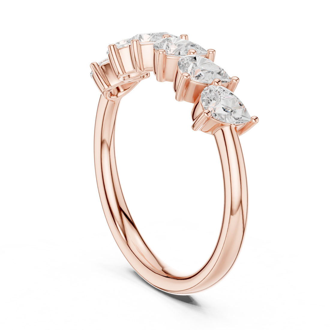 .60 Ct. Pear Diamond Multi-Stone Ring (DDLR-580) 9