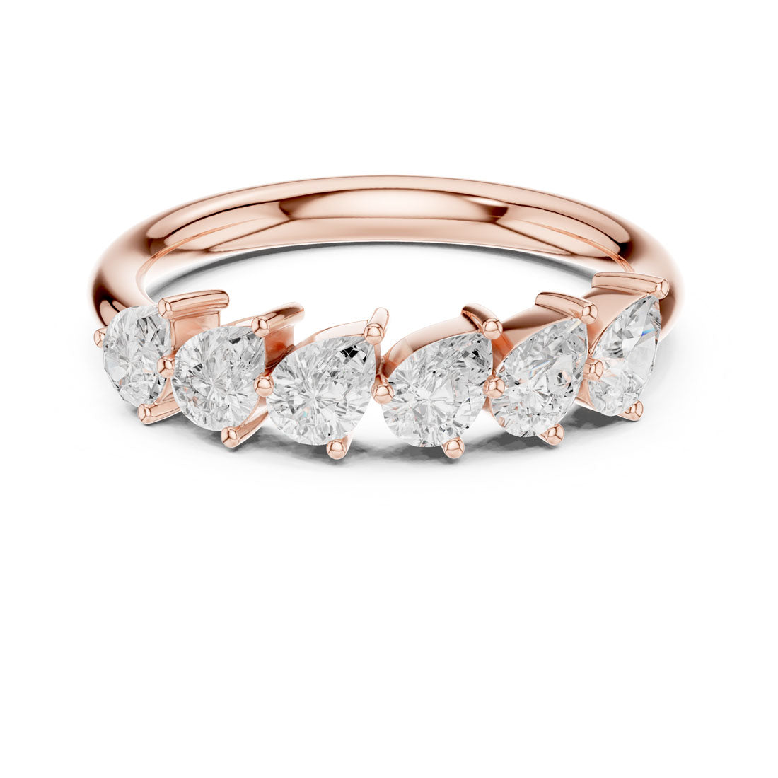 .60 Ct. Pear Diamond Multi-Stone Ring (DDLR-580)