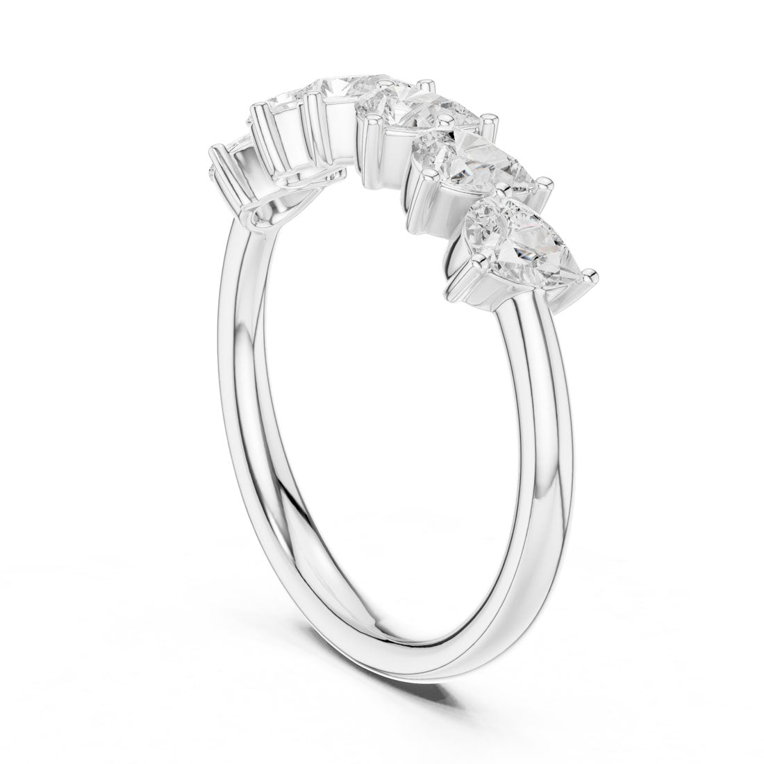 .60 Ct. Pear Diamond Multi-Stone Ring (DDLR-580) 7