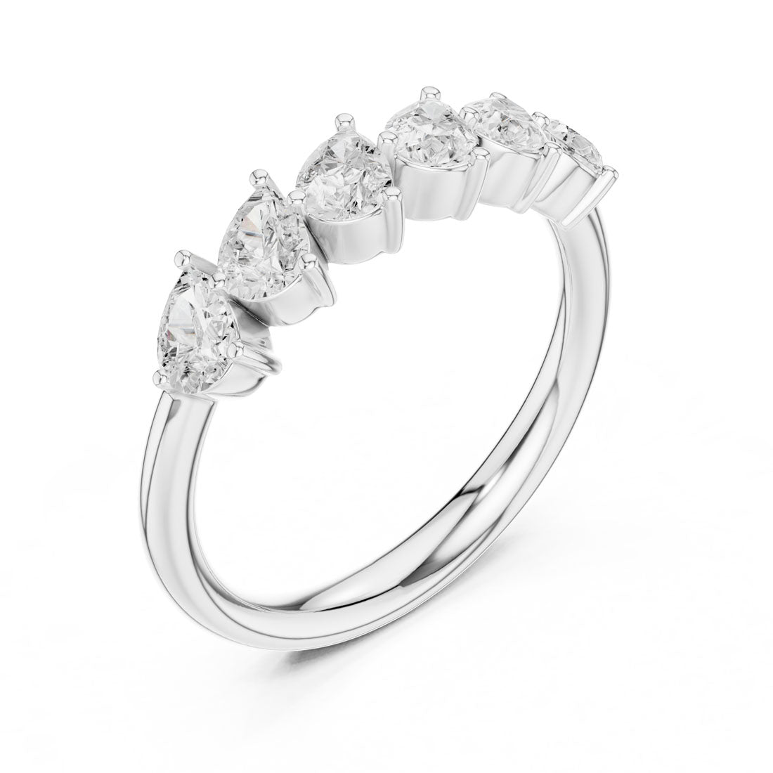.60 Ct. Pear Diamond Multi-Stone Ring (DDLR-580) 5