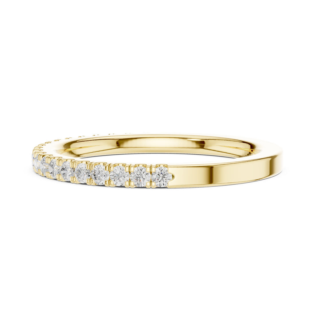 .25 Ct. Classic Half Eternity Pavé Diamond Band (DDLR-596) 4