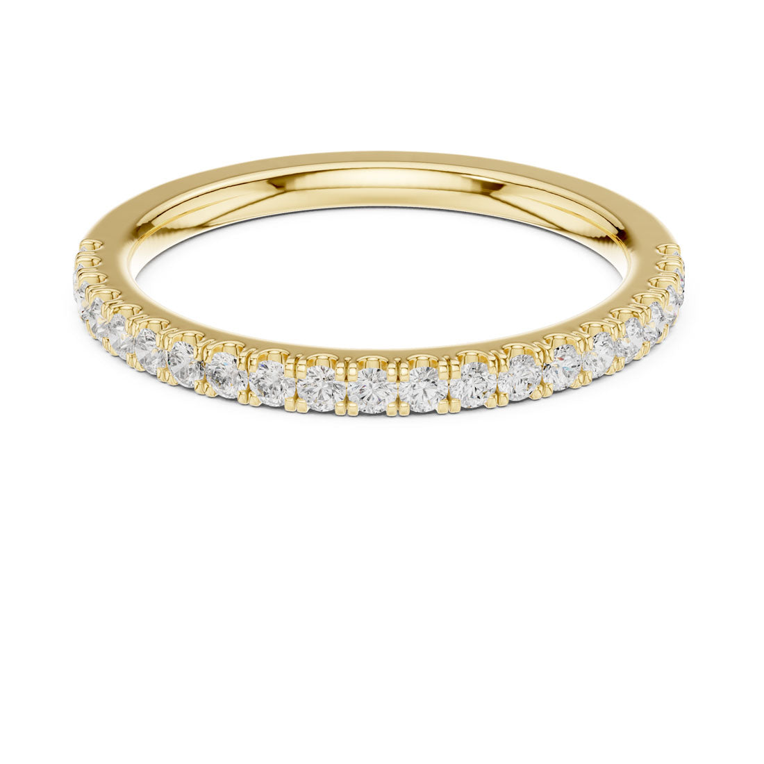 .25 Ct. Classic Half Eternity Pavé Diamond Band (DDLR-596) 5