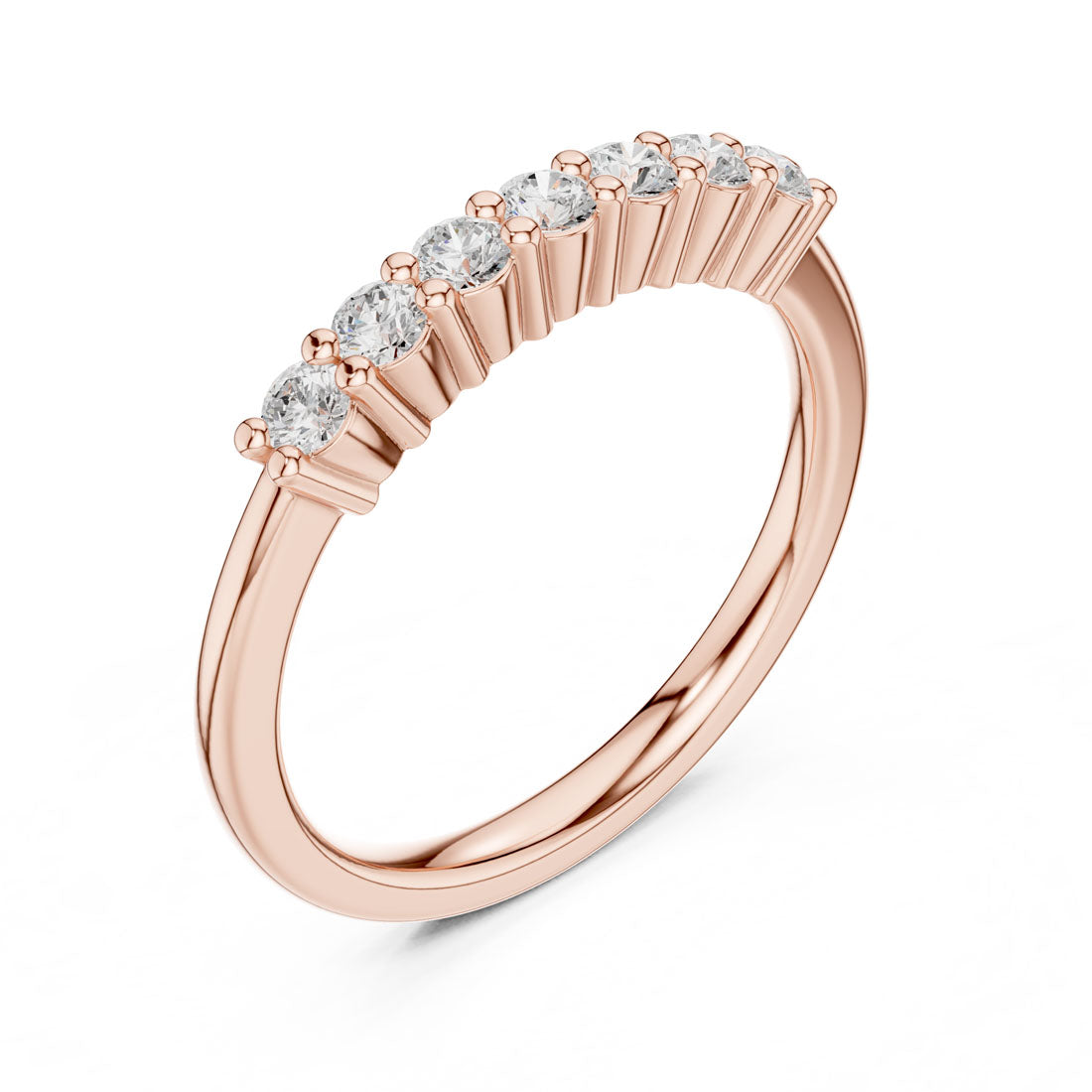 .25 Ct. Round Diamond Half Eternity Band (DDLR-618) 6