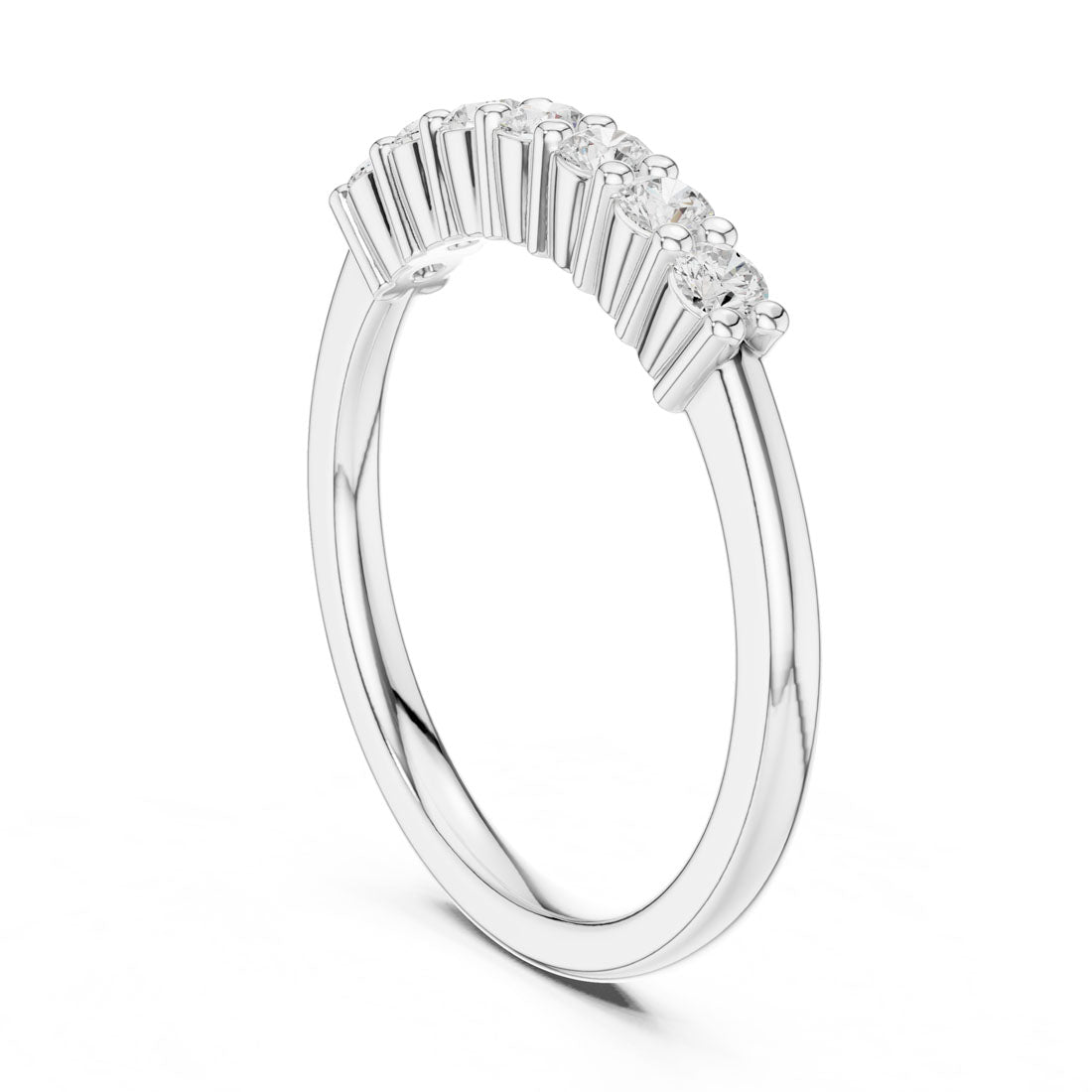 .25 Ct. Round Diamond Half Eternity Band (DDLR-618) 10