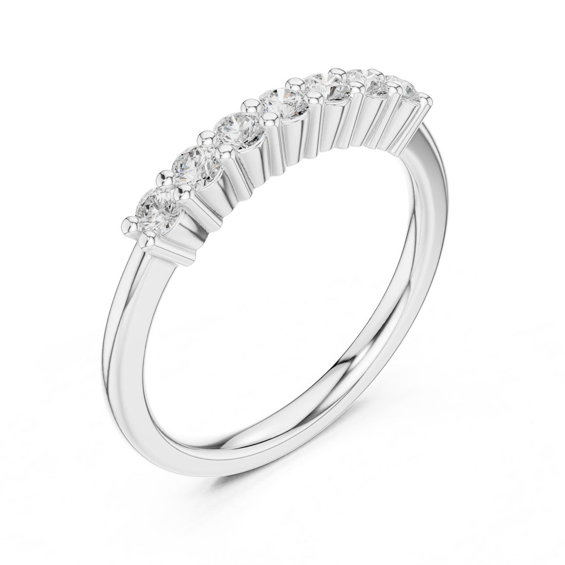 .25 Ct. Round Diamond Half Eternity Band (DDLR-618) 8