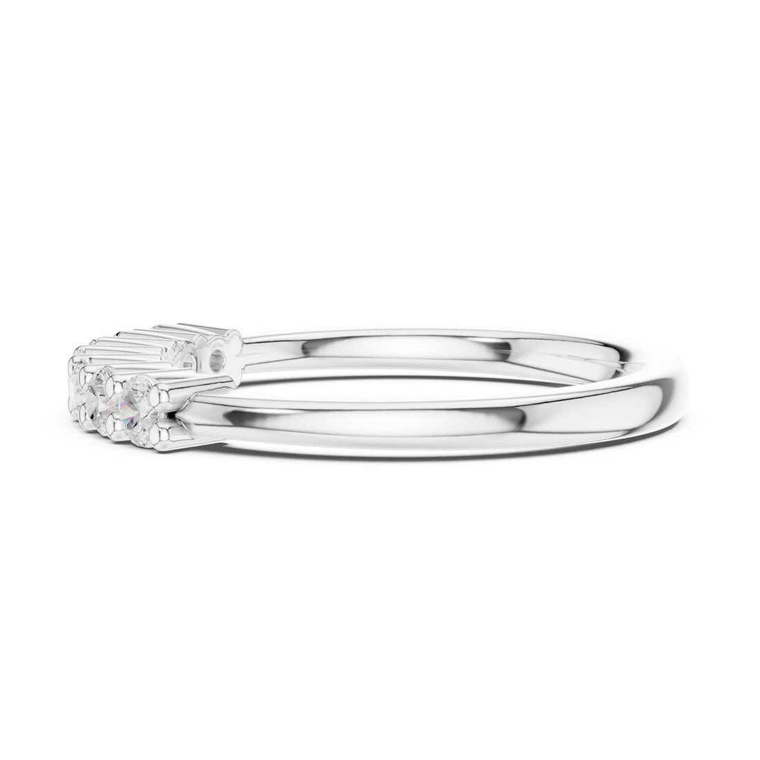 .25 Ct. Round Diamond Half Eternity Band (DDLR-618) 12