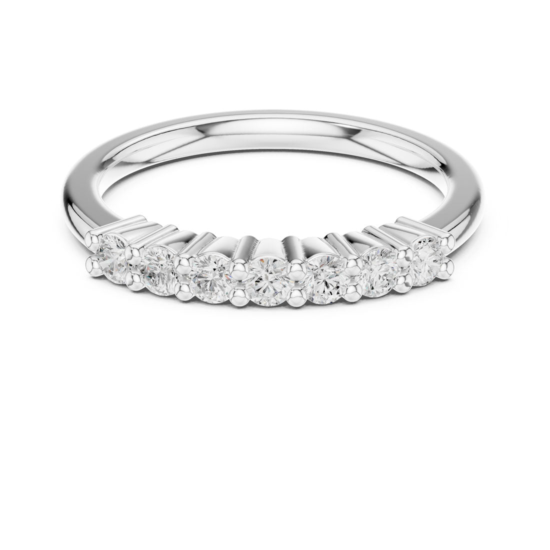 .25 Ct. Round Diamond Half Eternity Band (DDLR-618) 7