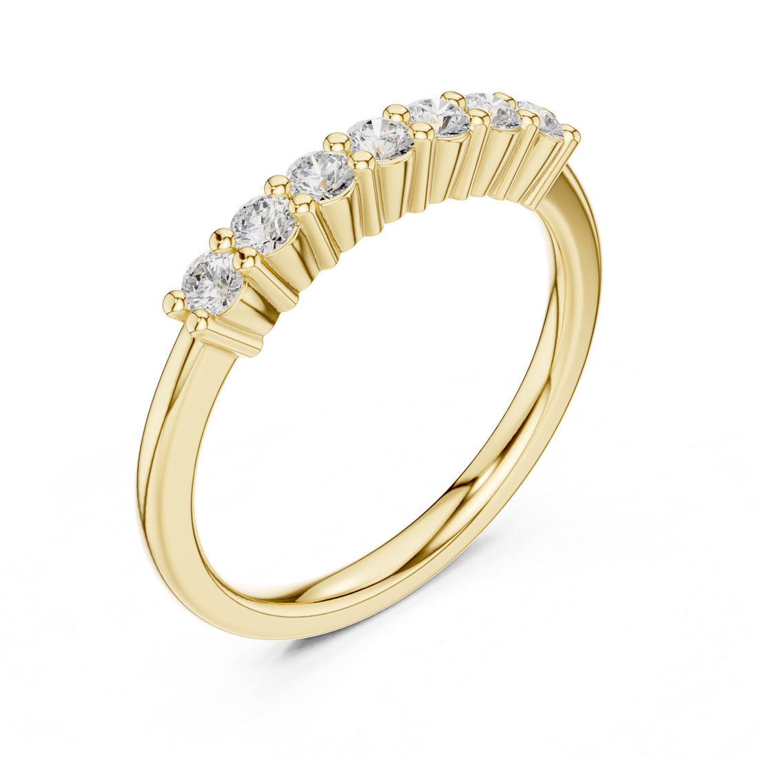 .25 Ct. Round Diamond Half Eternity Band (DDLR-618)