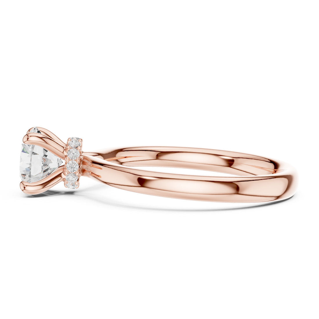 1.05 Ct. Round Diamond Solitaire with Classic Six-Prong Setting (DDLR-644) 12