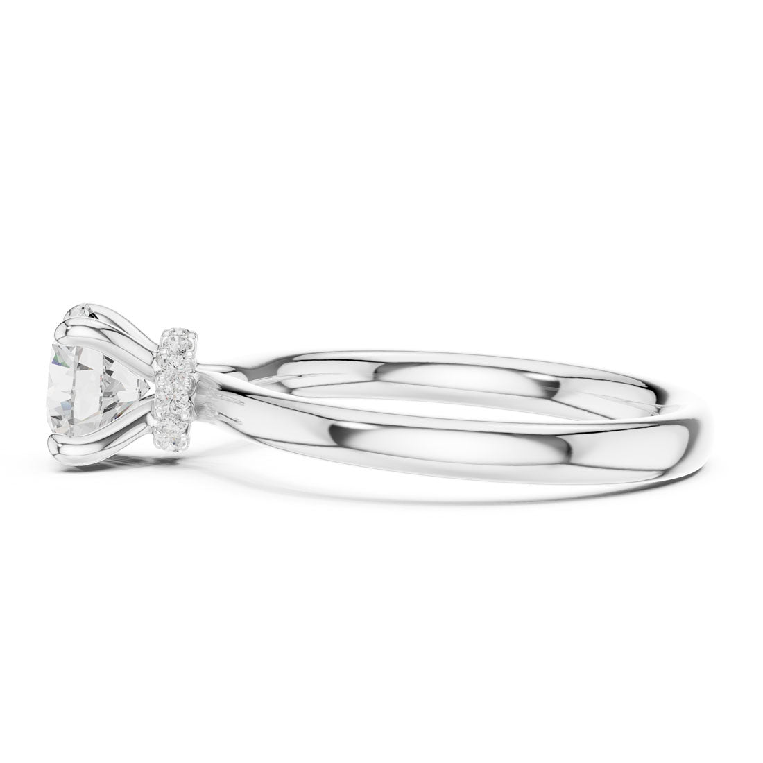 1.05 Ct. Round Diamond Solitaire with Classic Six-Prong Setting (DDLR-644) 11