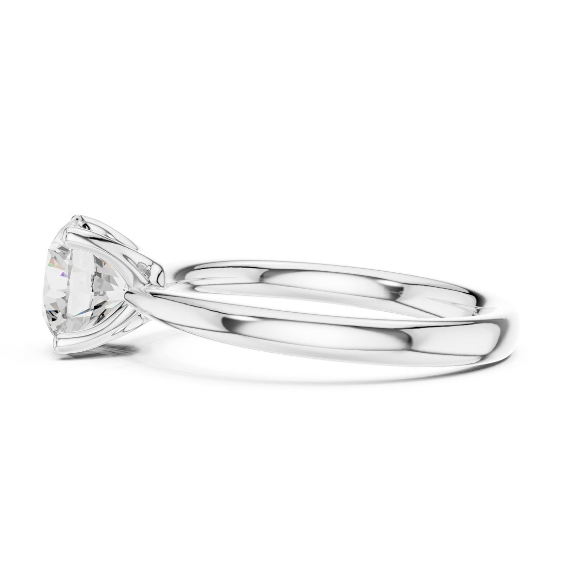 1.44 Ct. Round Diamond Solitaire with Classic Four-Prong Setting (DDLR-645) 11