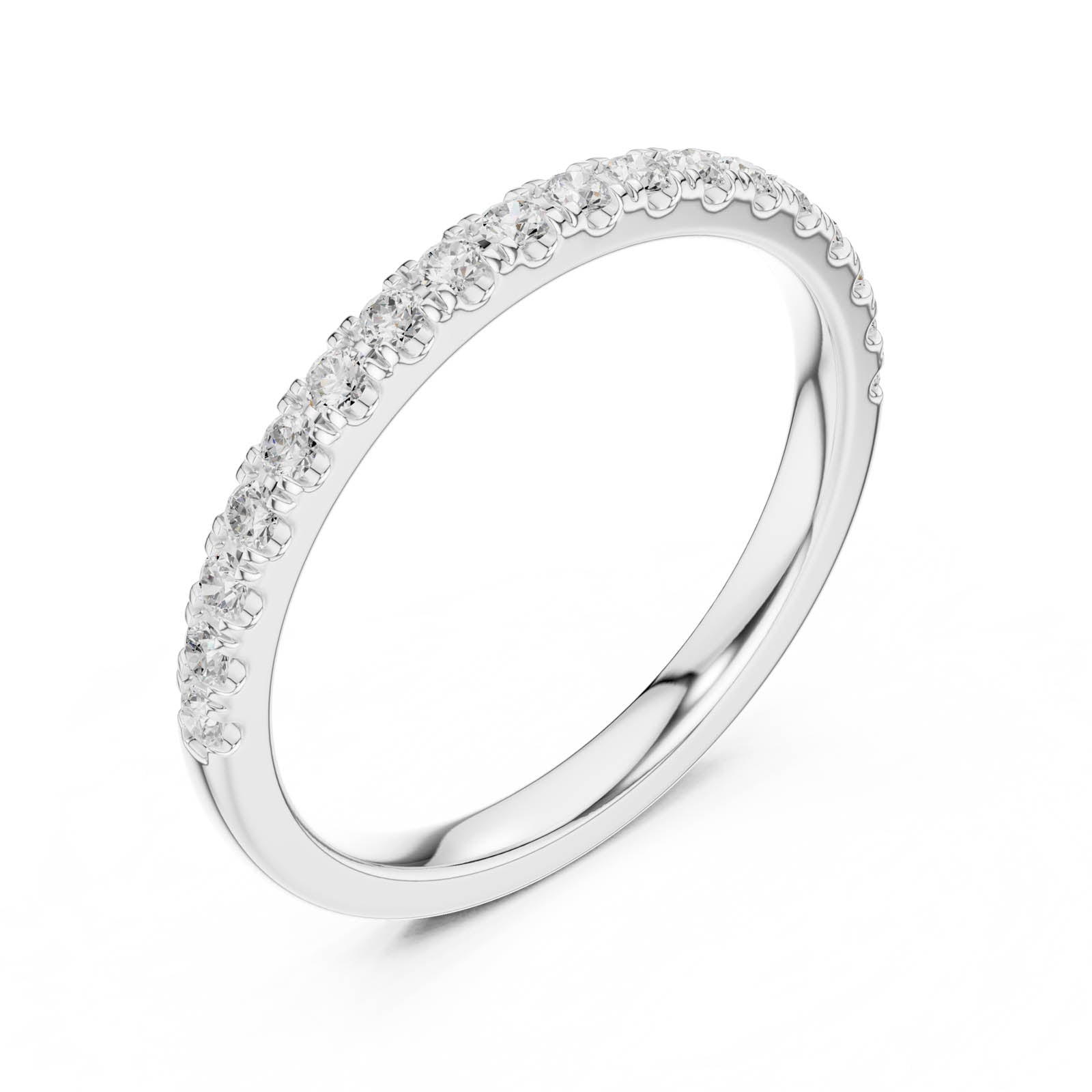 .32 Ct. Round Diamond Half Eternity Band (DDLR-789) 8