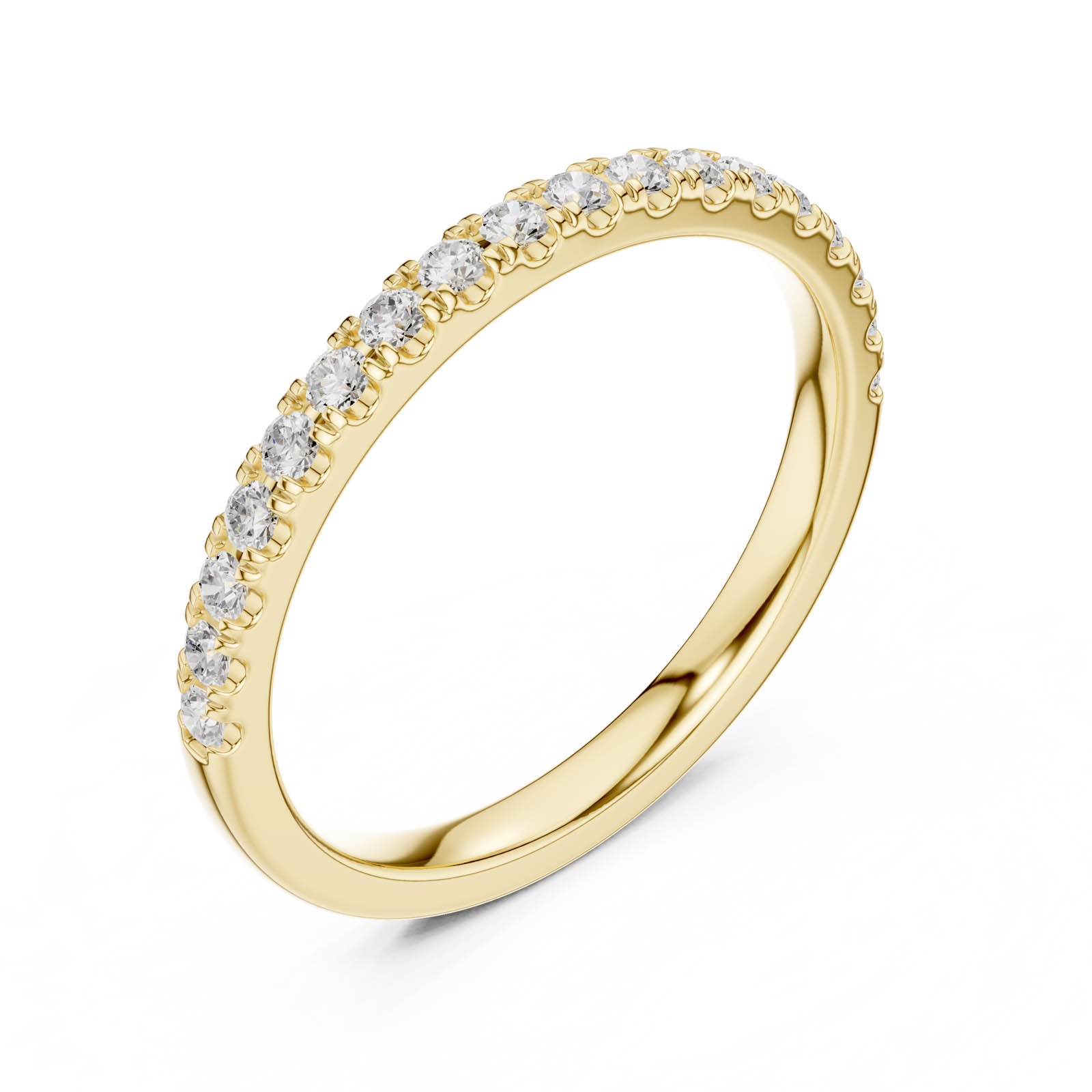 .32 Ct. Round Diamond Half Eternity Band (DDLR-789)