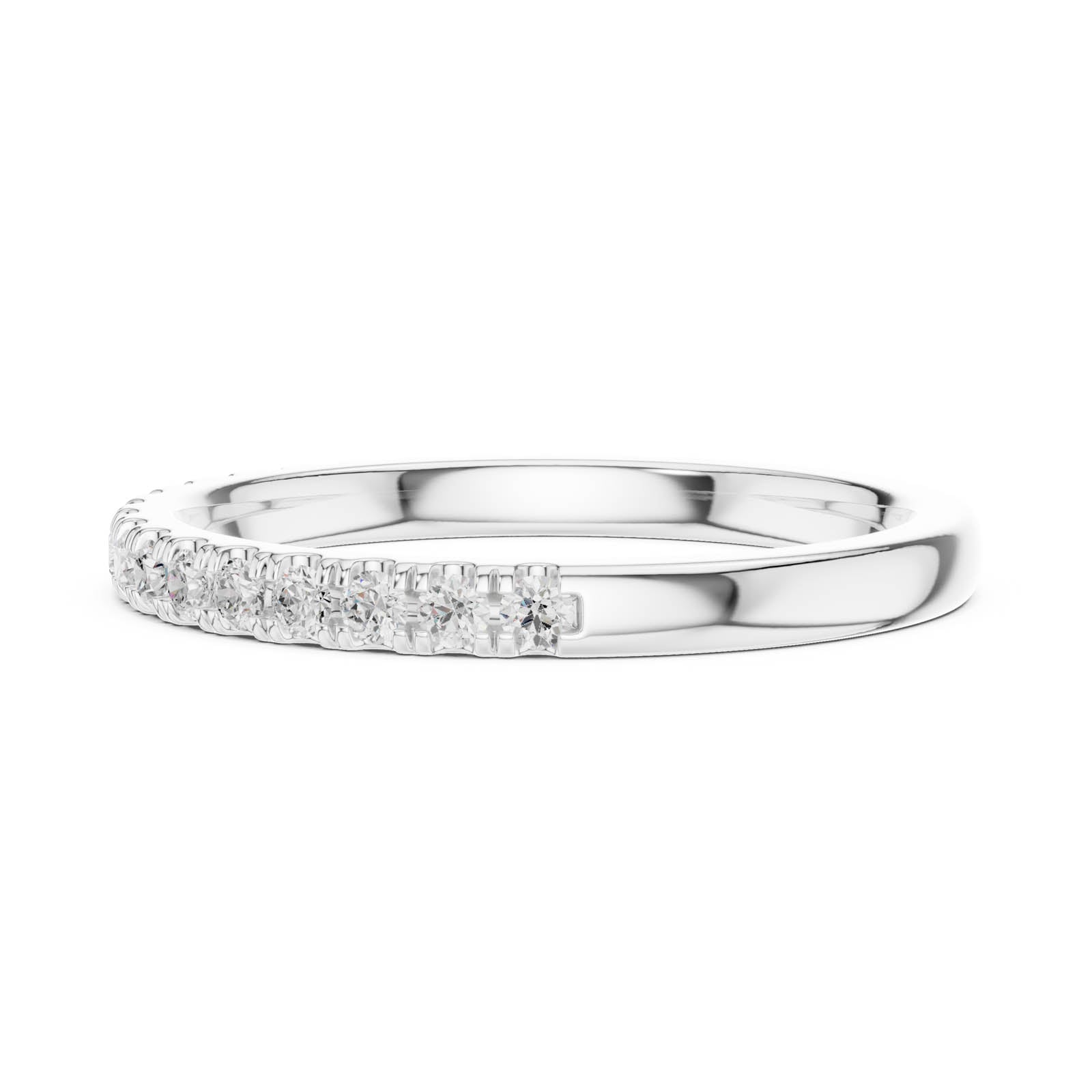 .32 Ct. Round Diamond Half Eternity Band (DDLR-789) 4