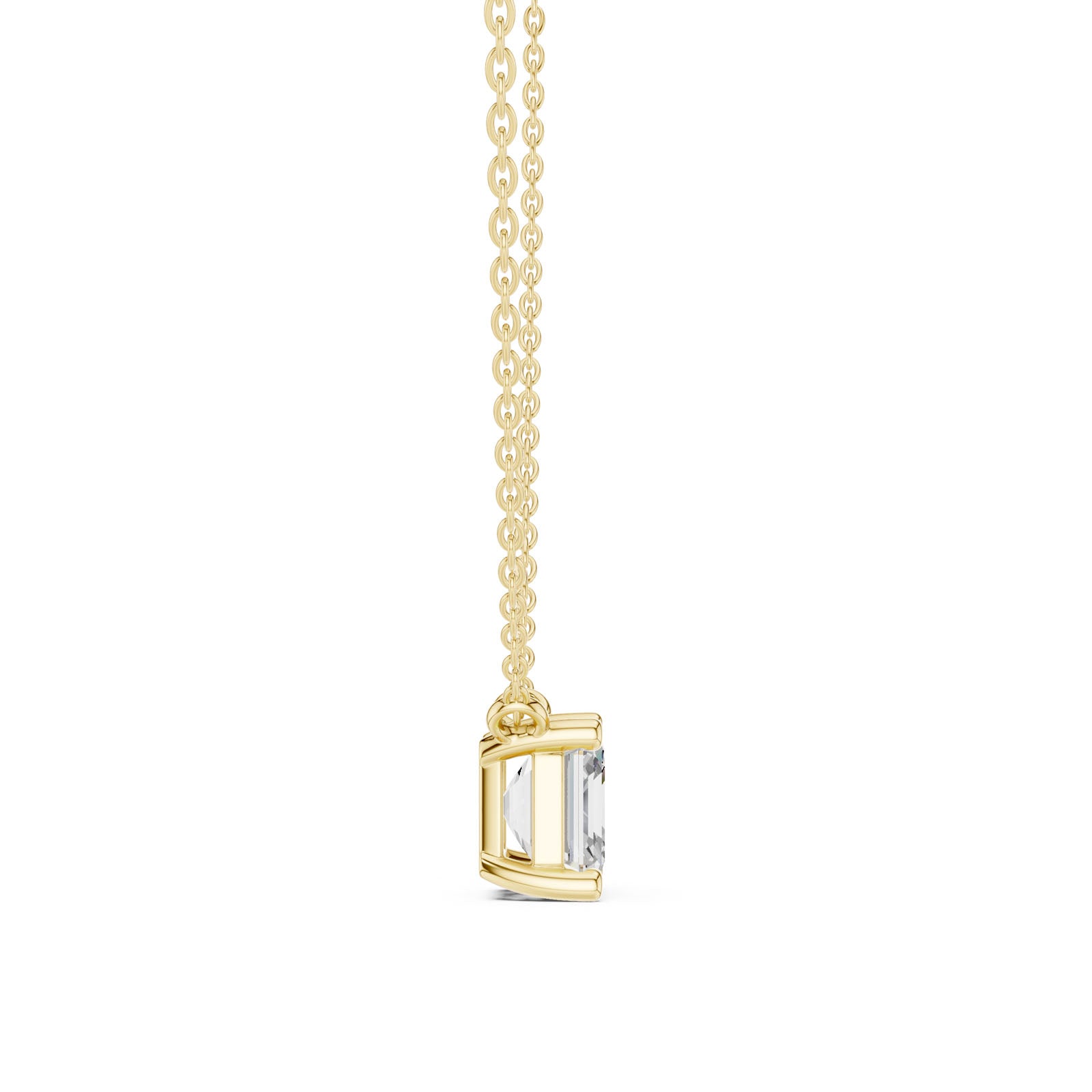 2.50 Ct. Asscher Cut Diamond Pendant Necklace (DDPO-001 -AC) 5