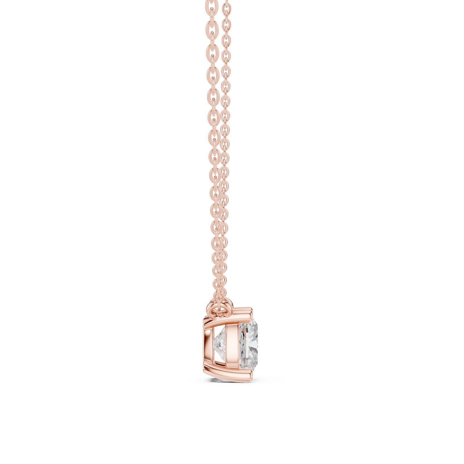 2.50 Ct. Cushion Cut Diamond Pendant Necklace (DDPO-001 -CU) 5