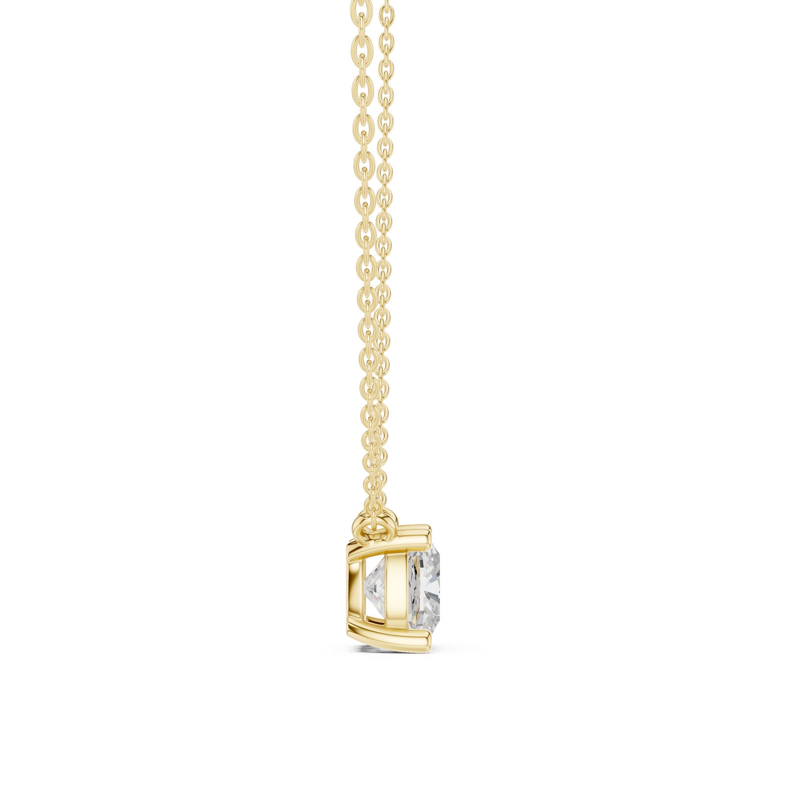 2.50 Ct. Cushion Cut Diamond Pendant Necklace (DDPO-001 -CU) 11