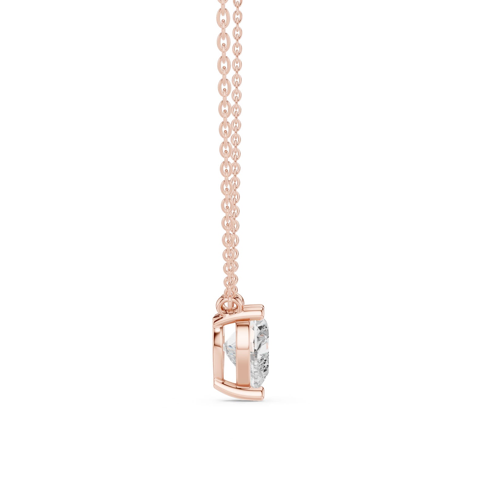 2.50 Ct. Heart Cut Diamond Pendant Necklace (DDPO-001 -HR) 12