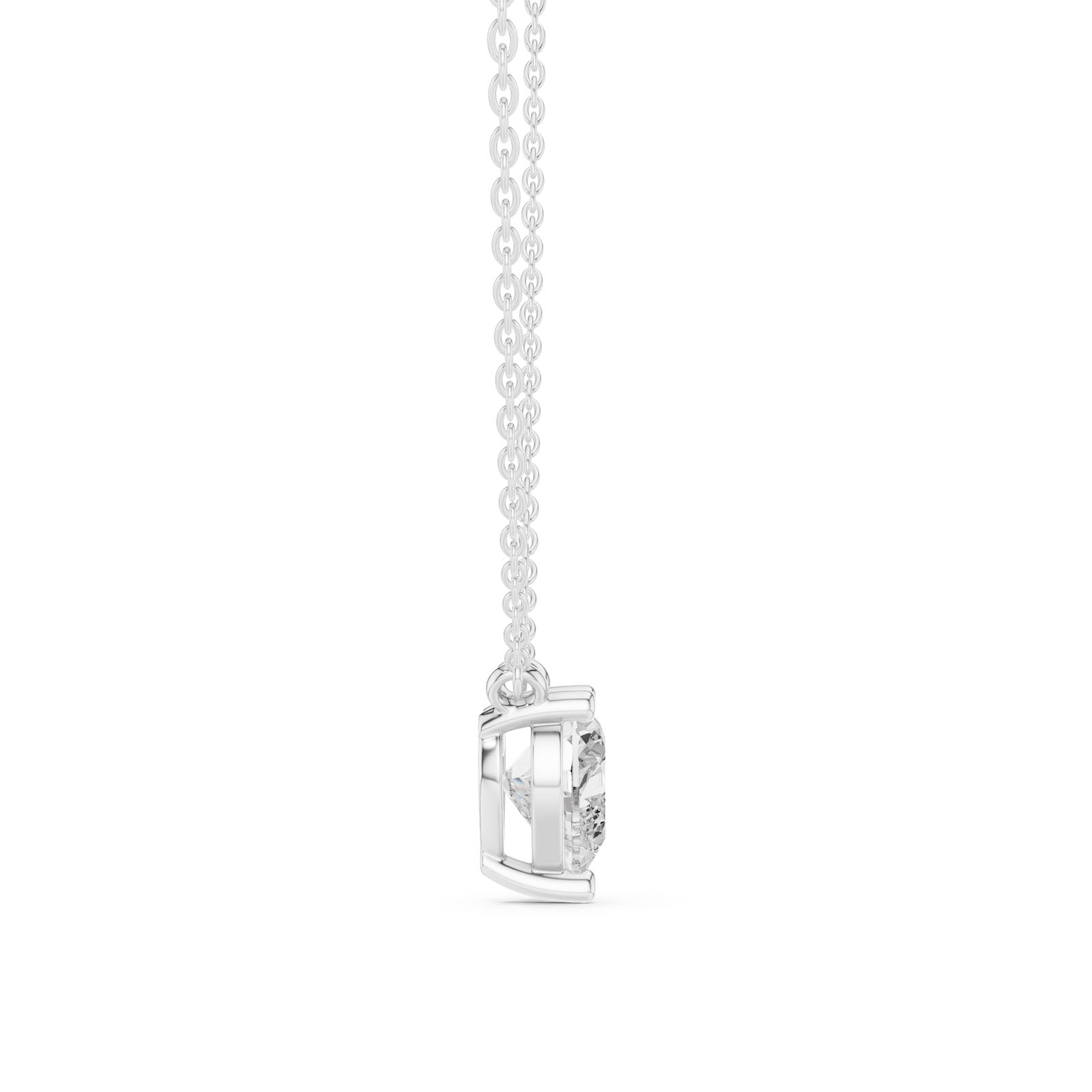 2.50 Ct. Heart Cut Diamond Pendant Necklace (DDPO-001 -HR) 8
