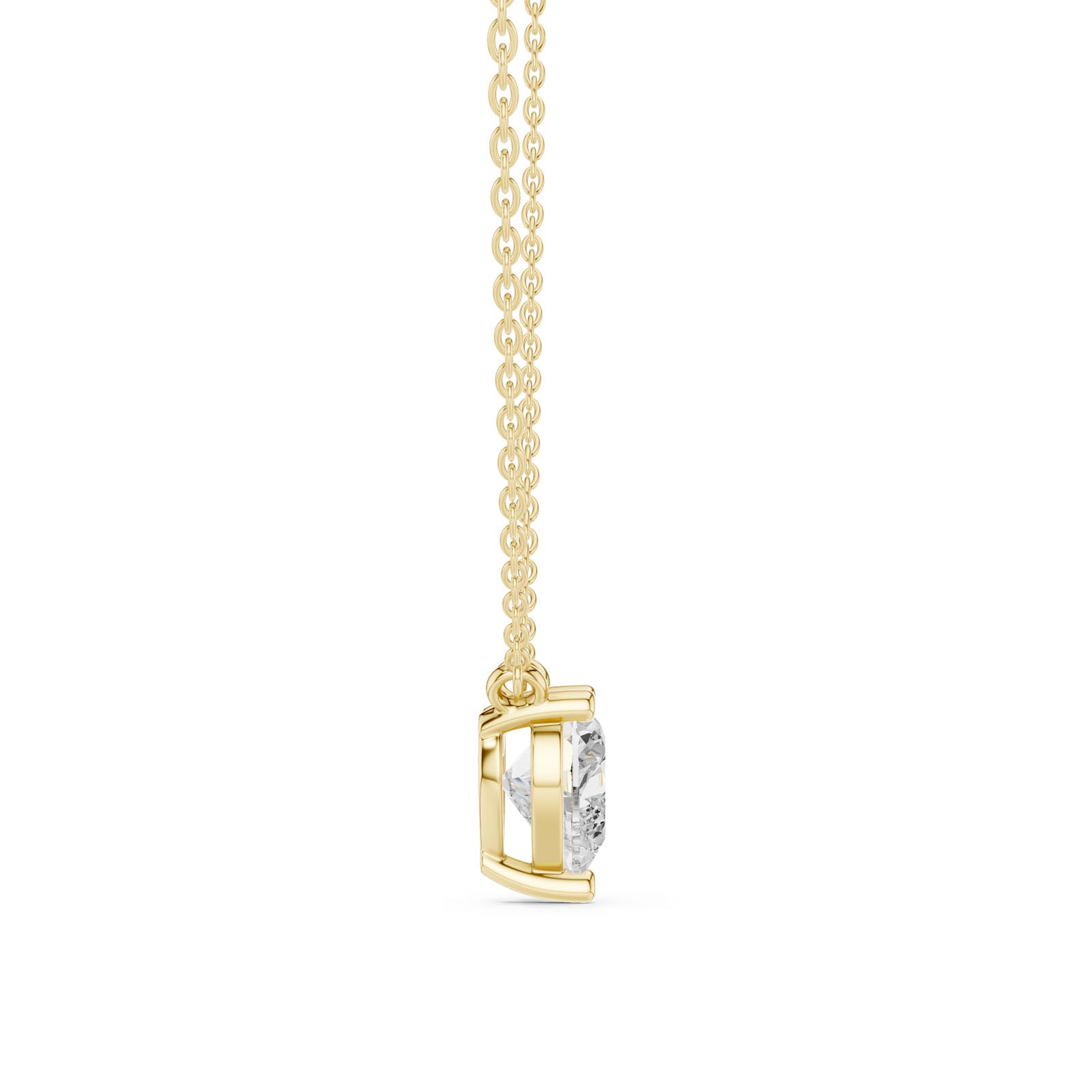 2.50 Ct. Heart Cut Diamond Pendant Necklace (DDPO-001 -HR) 10