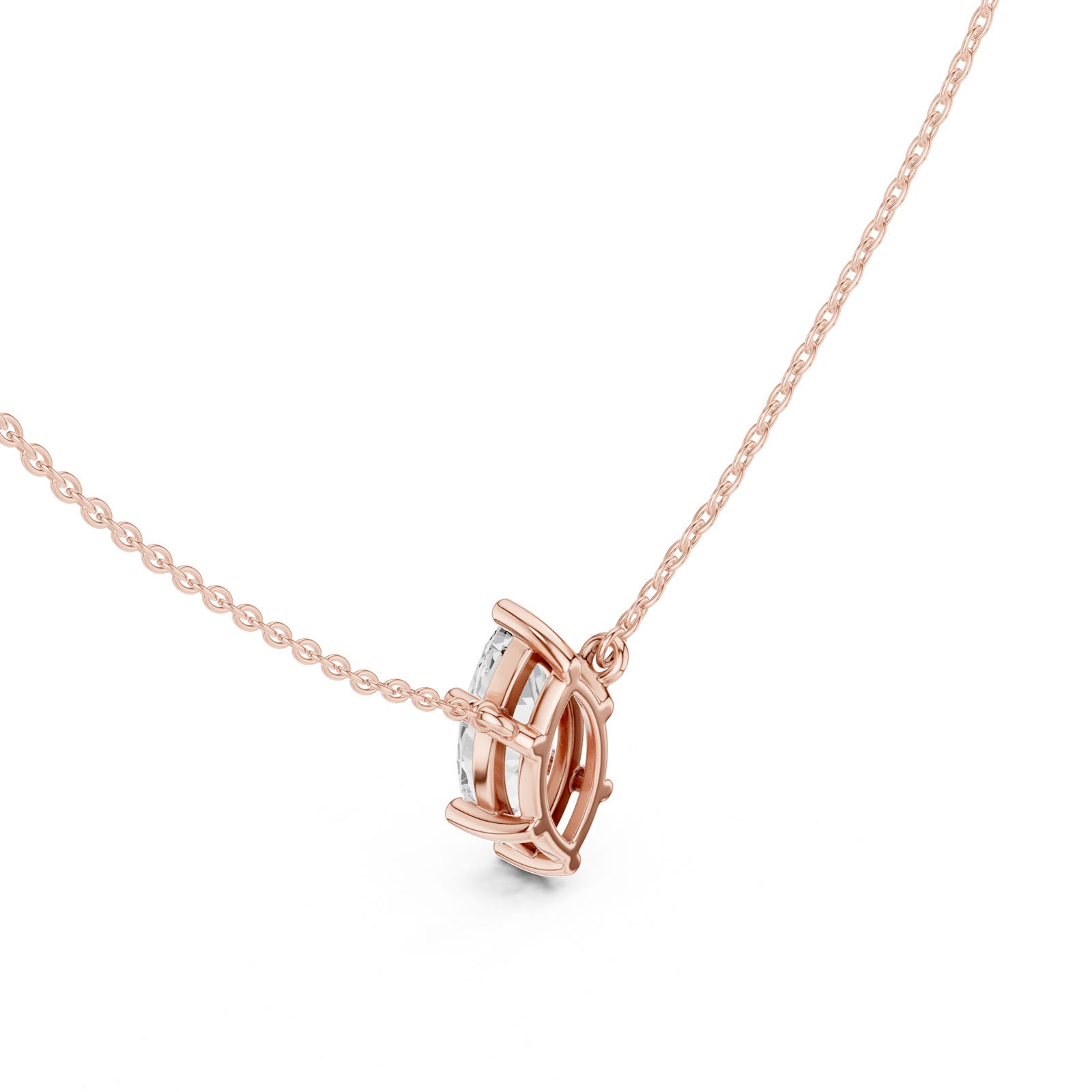 2.50 Ct. Marquise Cut Diamond Pendant Necklace (DDPO-001 -MQ) 9
