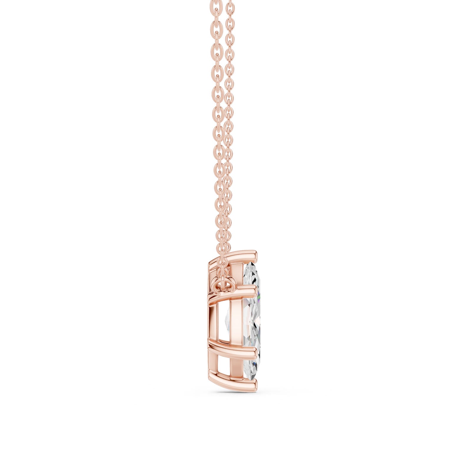 2.50 Ct. Marquise Cut Diamond Pendant Necklace (DDPO-001 -MQ) 10