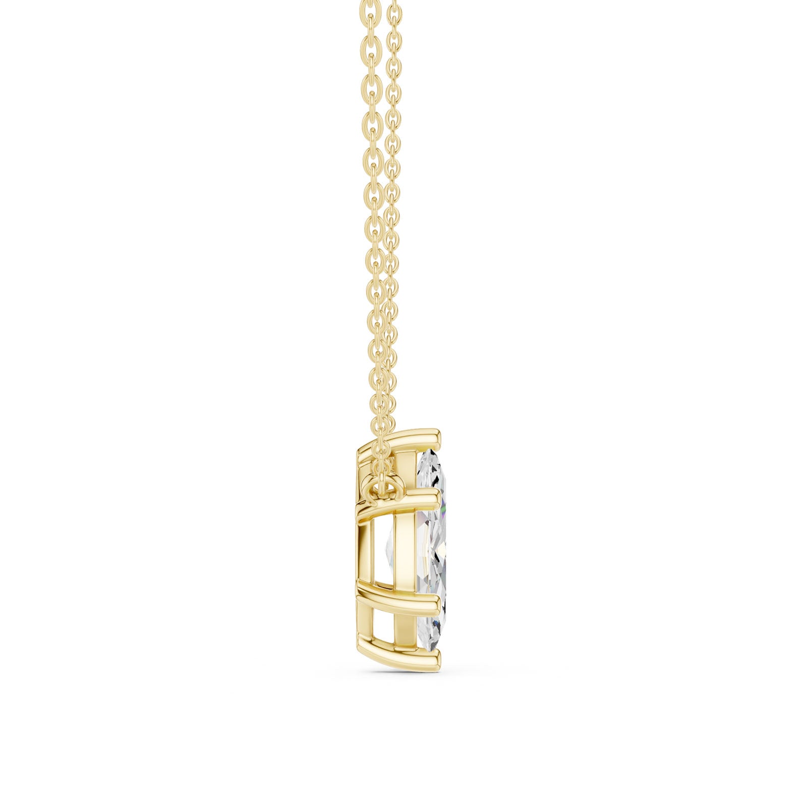 2.50 Ct. Marquise Cut Diamond Pendant Necklace (DDPO-001 -MQ) 4