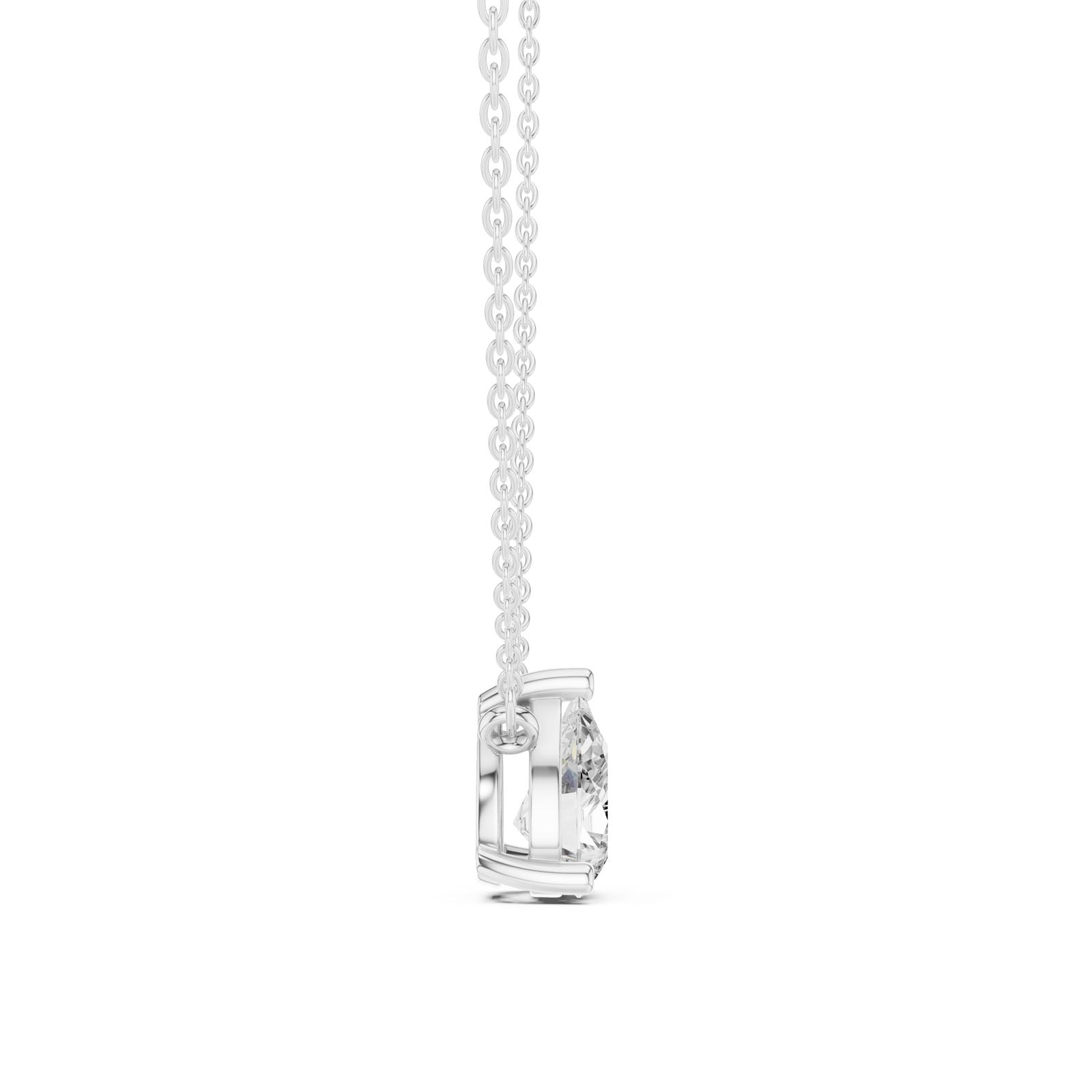 2.50 Ct. Pear Cut Diamond Pendant Necklace (DDPO-001 -PE) 8