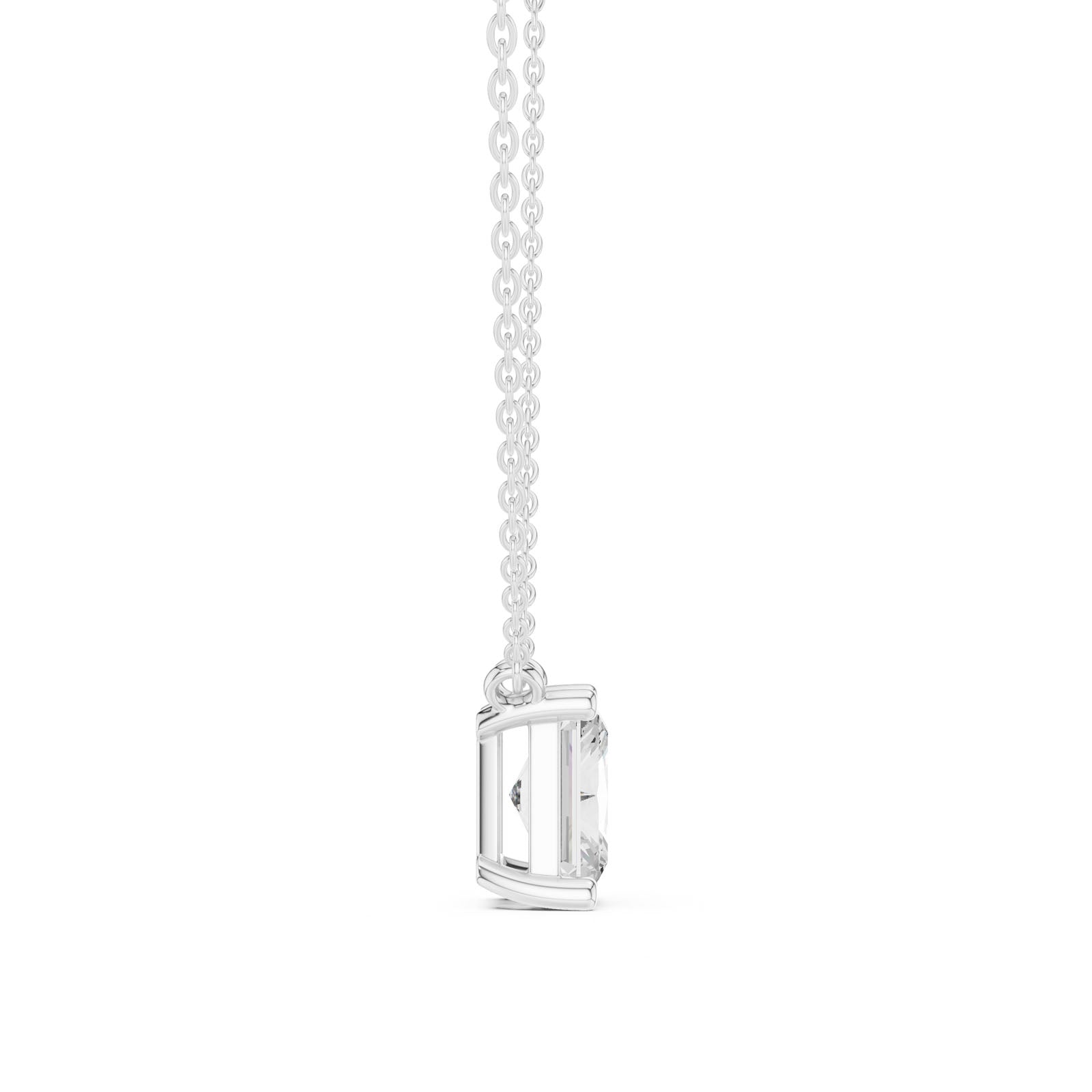 2.50 Ct. Radiant Cut Diamond Pendant Necklace (DDPO-001 -RA) 9