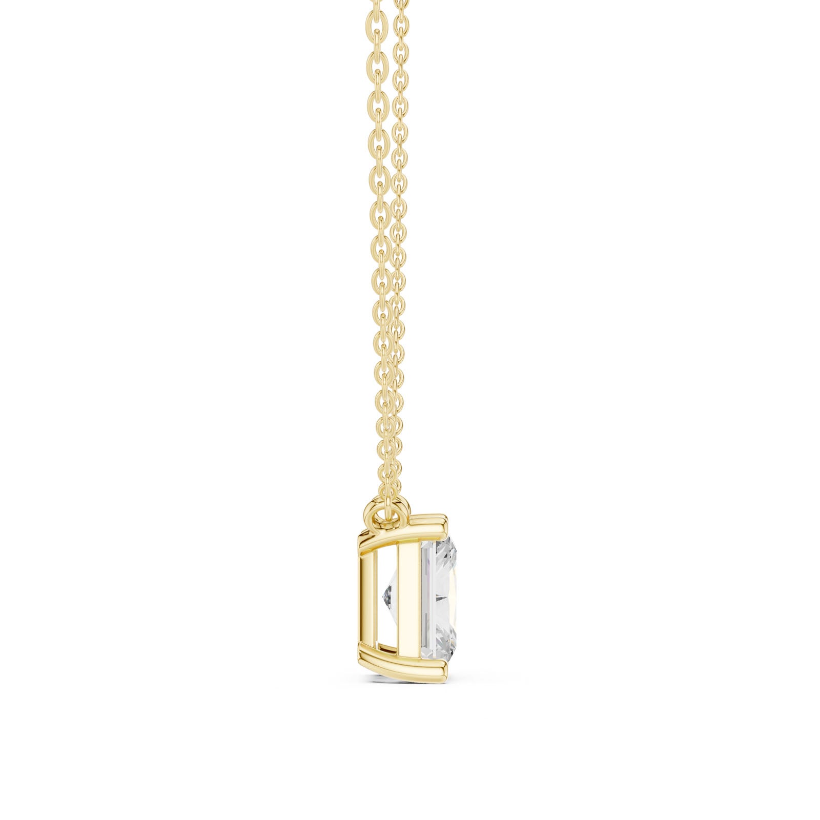 2.50 Ct. Radiant Cut Diamond Pendant Necklace (DDPO-001 -RA) 12