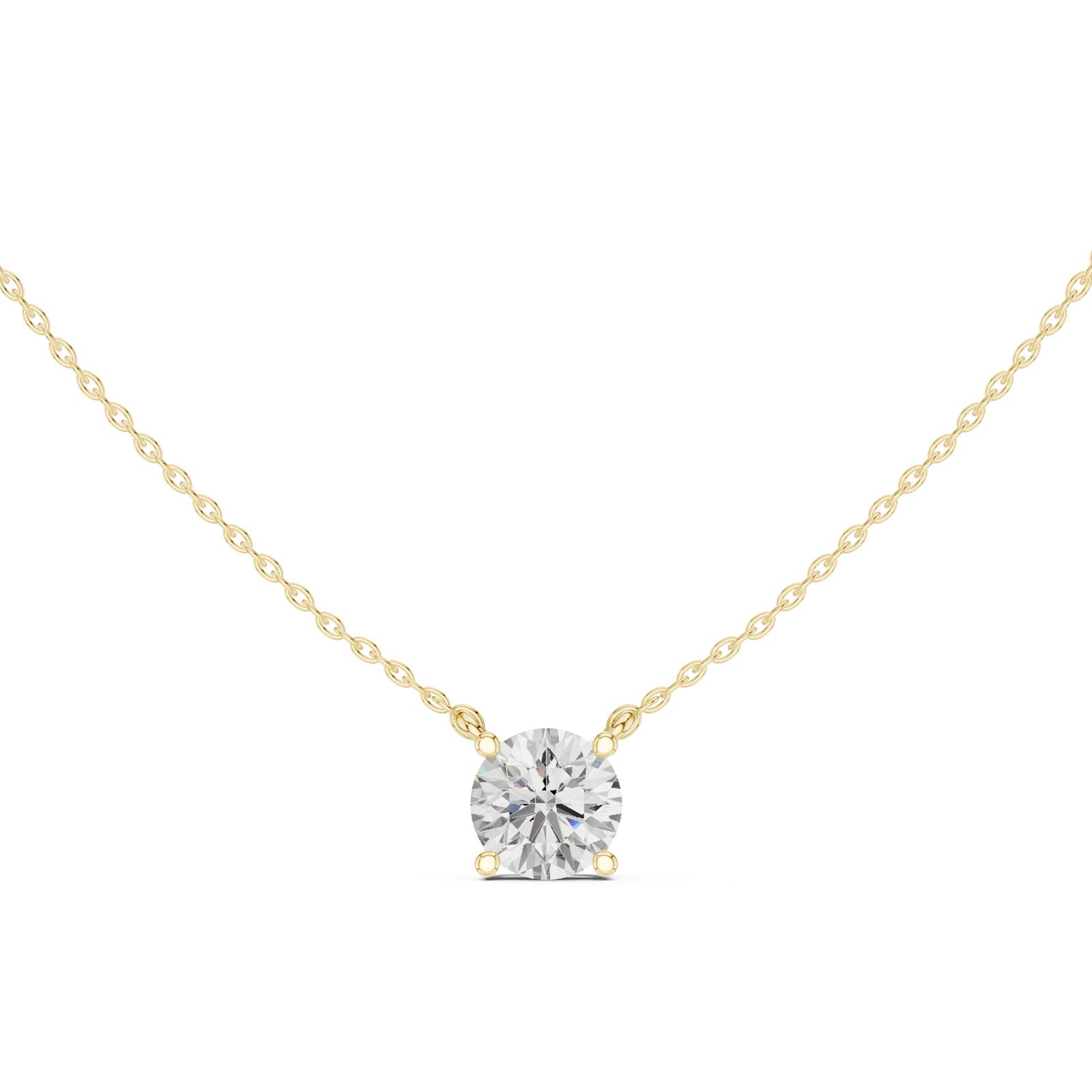 2.50 Ct. Round Brilliant Diamond Pendant Necklace (DDPO-001 -RD) 3