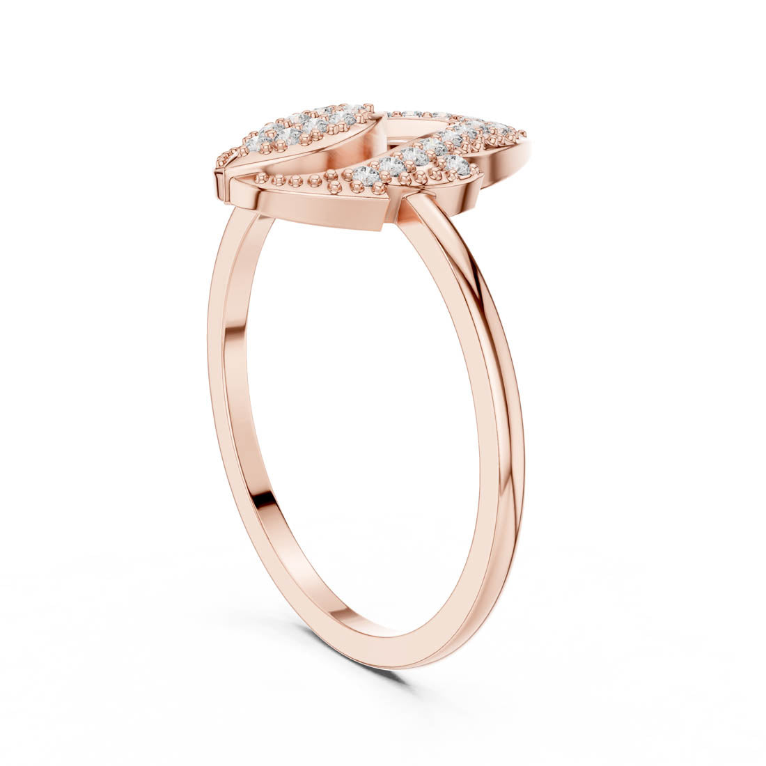 .14 Ct. Pavé Diamond Openwork Statement Ring (DR-3430) 6