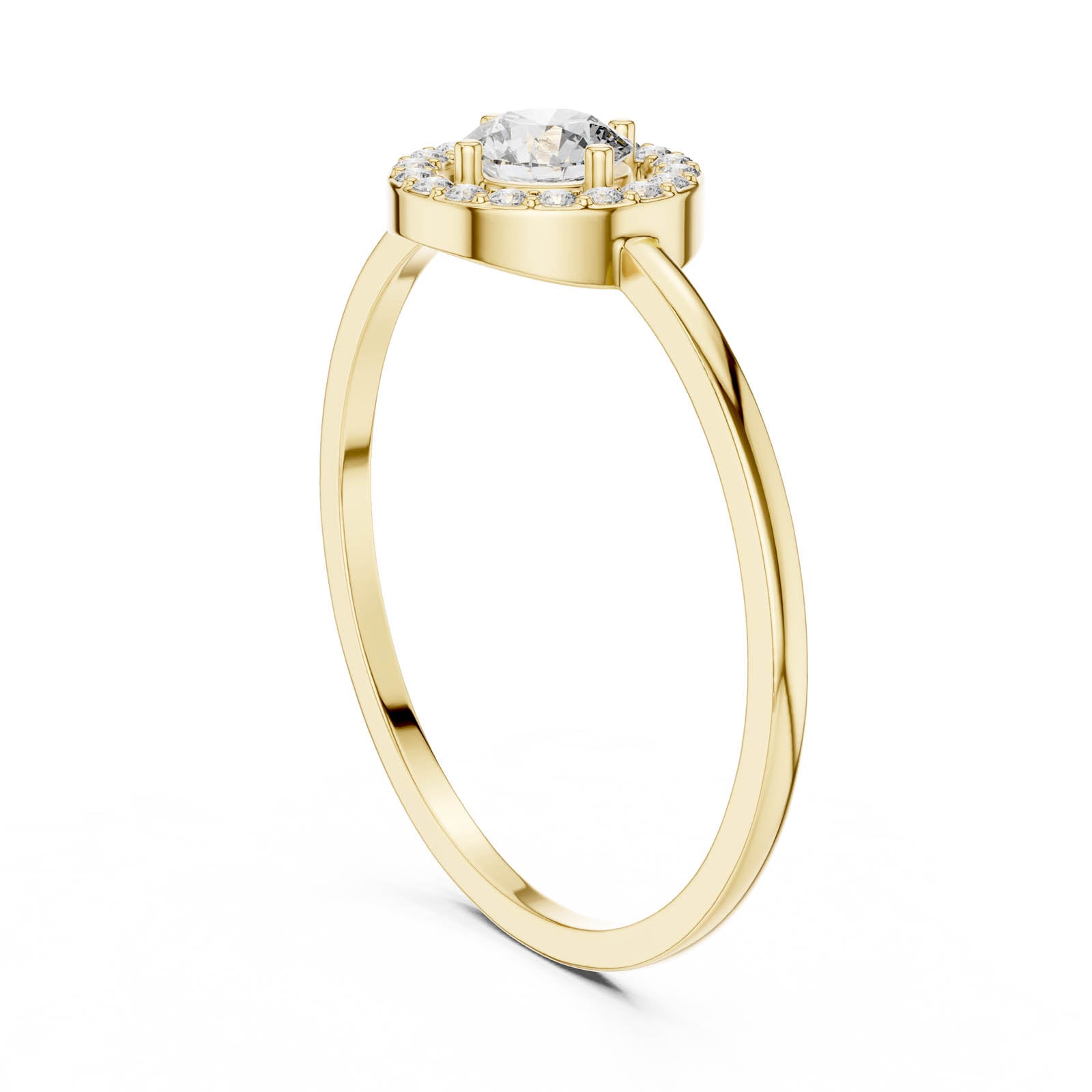 .33 Ct. Classic Diamond Halo Ring (DR-6162) 11