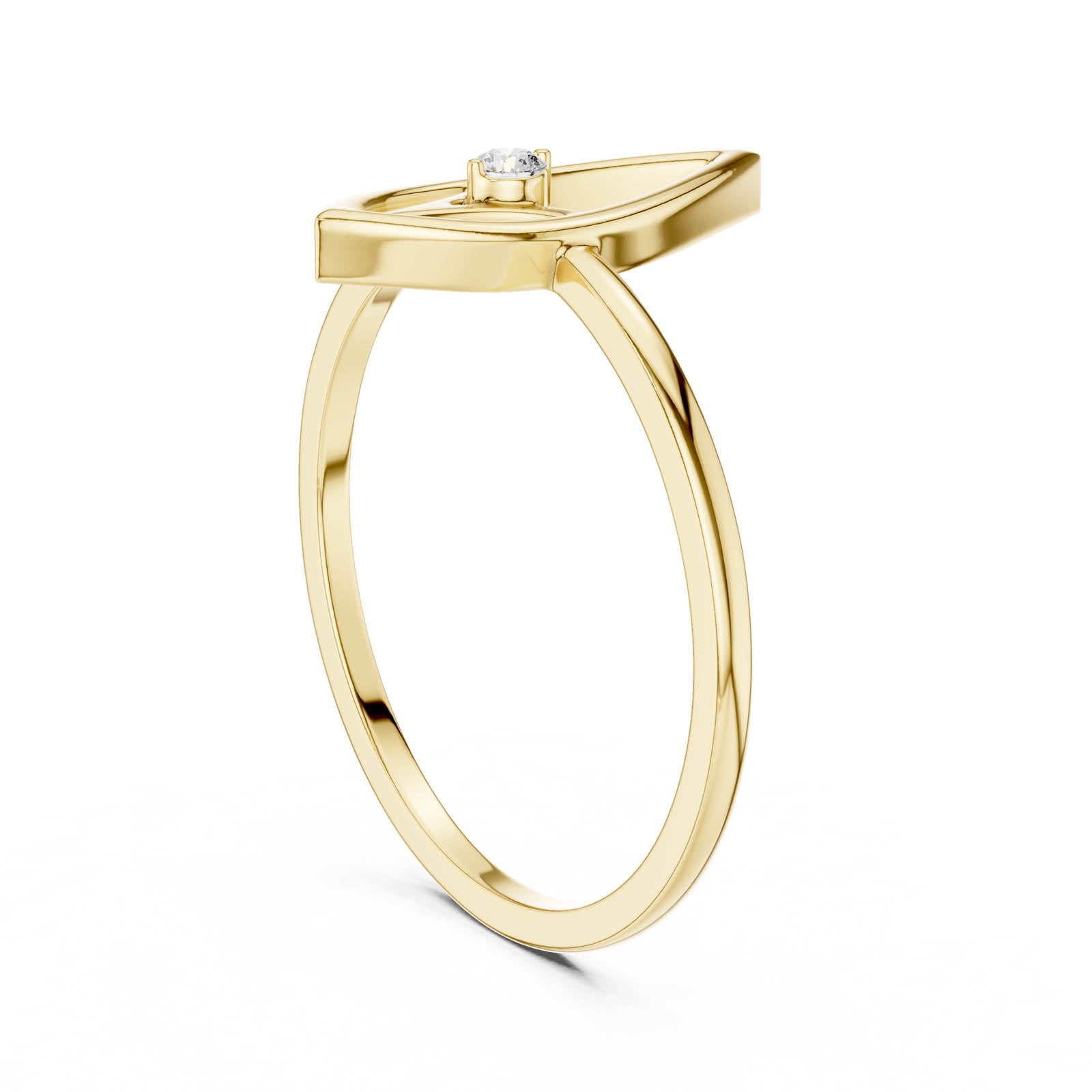 .03 Ct. Diamond Alien Ring (DR-6190) 4