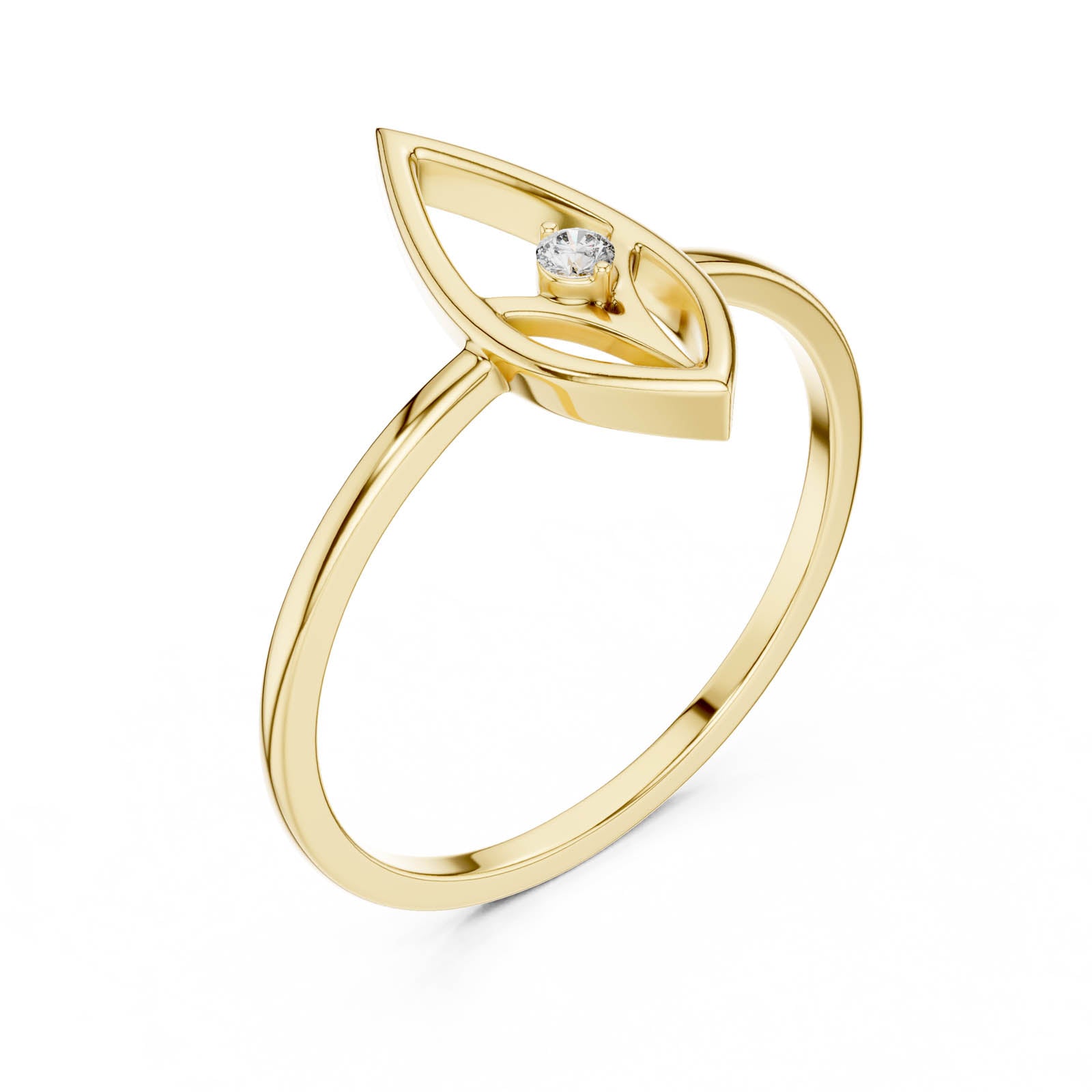 .03 Ct. Diamond Alien Ring (DR-6190)