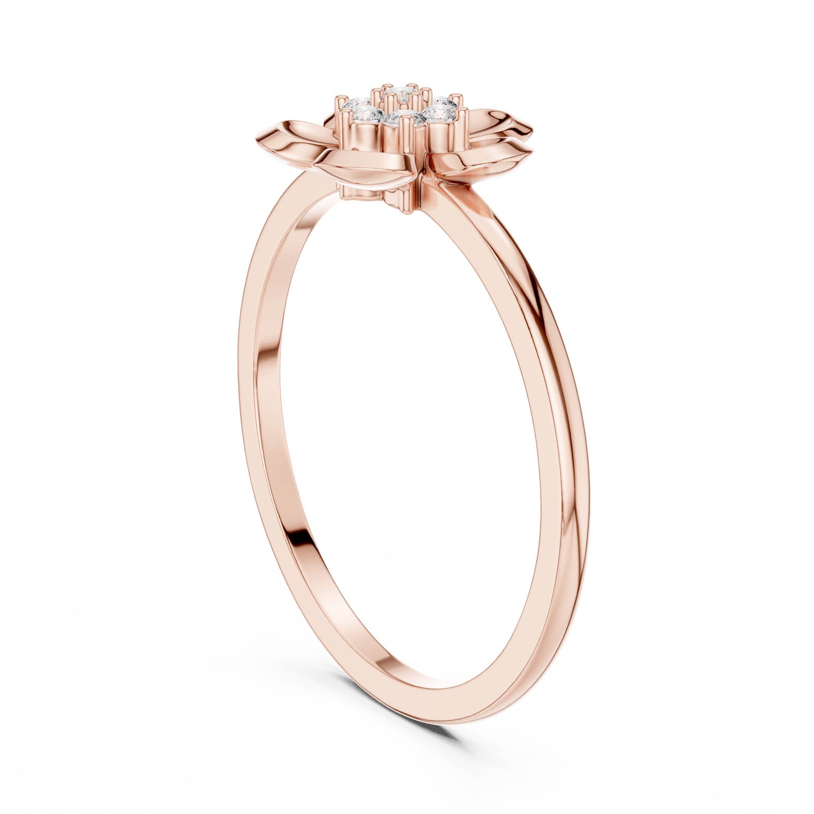 .07 Ct. Diamond Blossom Cluster Ring (DR-6259) 9